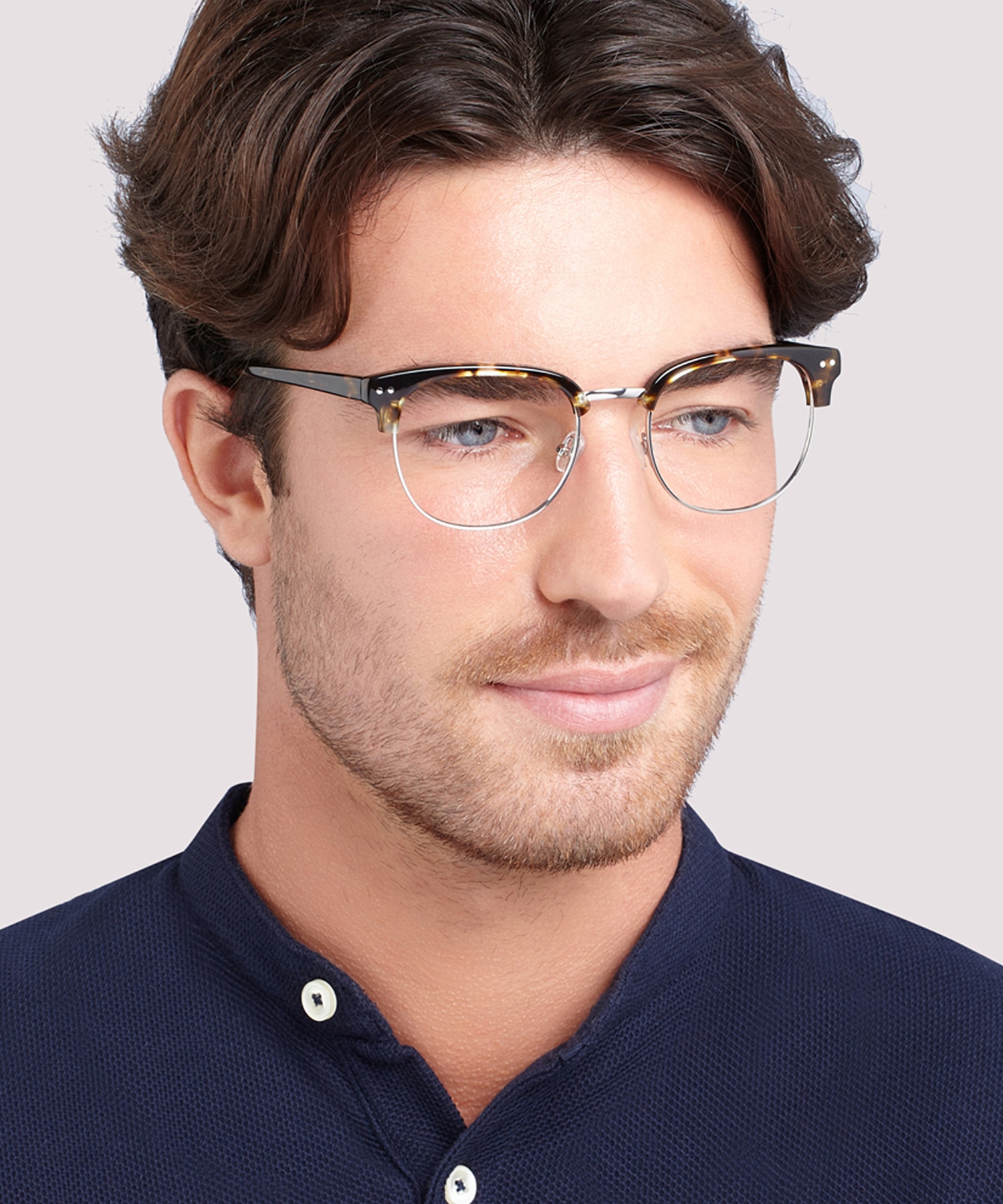 Reese Tortoise & Grey MetalSunglass Frames for Men for Glasses Direct