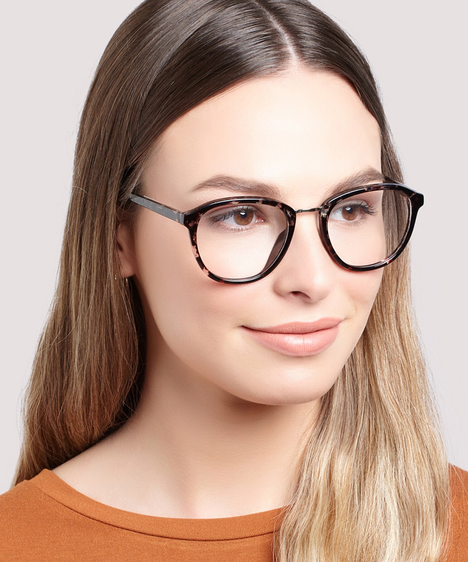 Cassidy Black Havana PlasticEyeglass Frames for Women for Glasses Direct