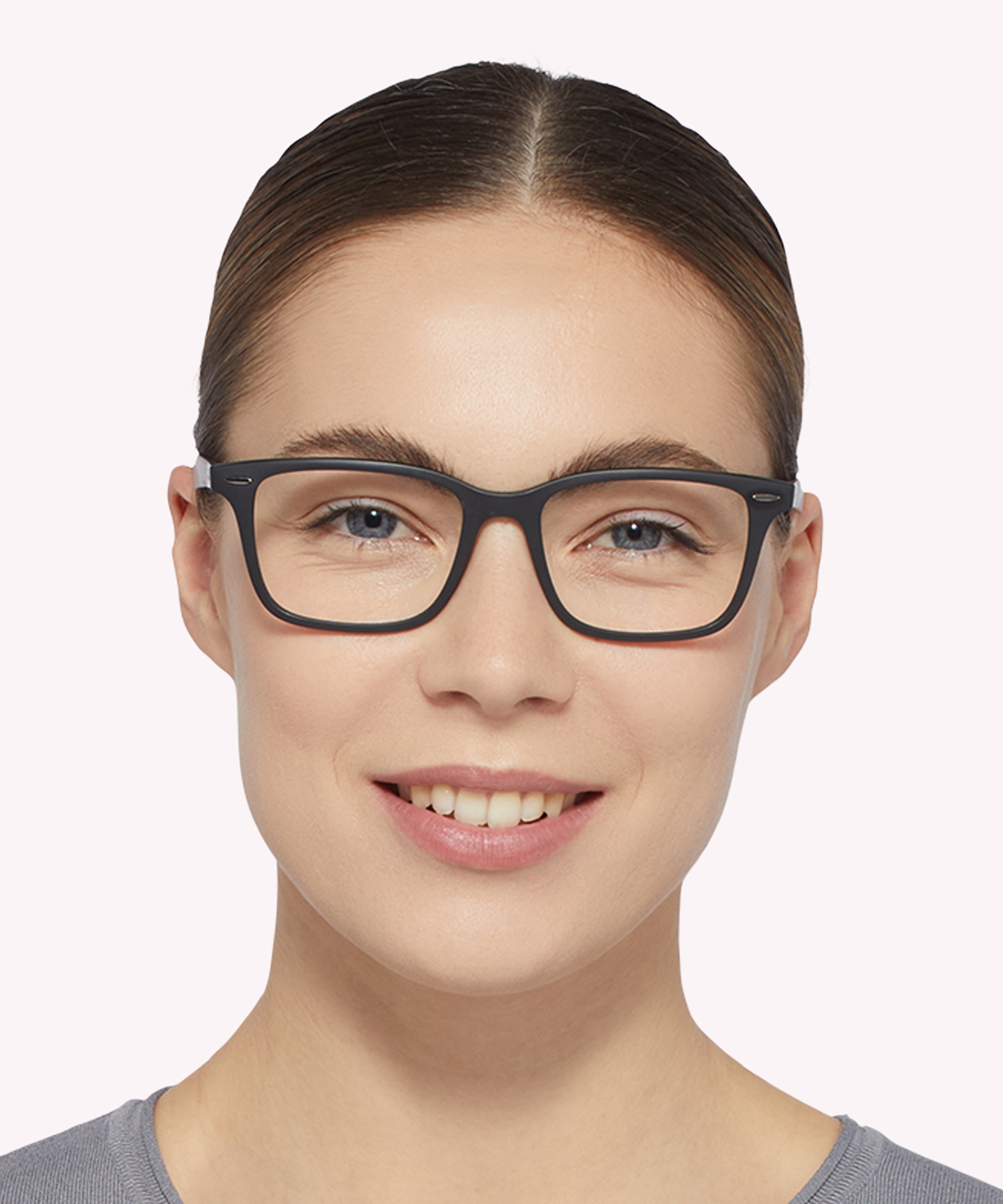 RB7144 Optics Black PlasticEyeglass Frames for Women for Glasses Direct