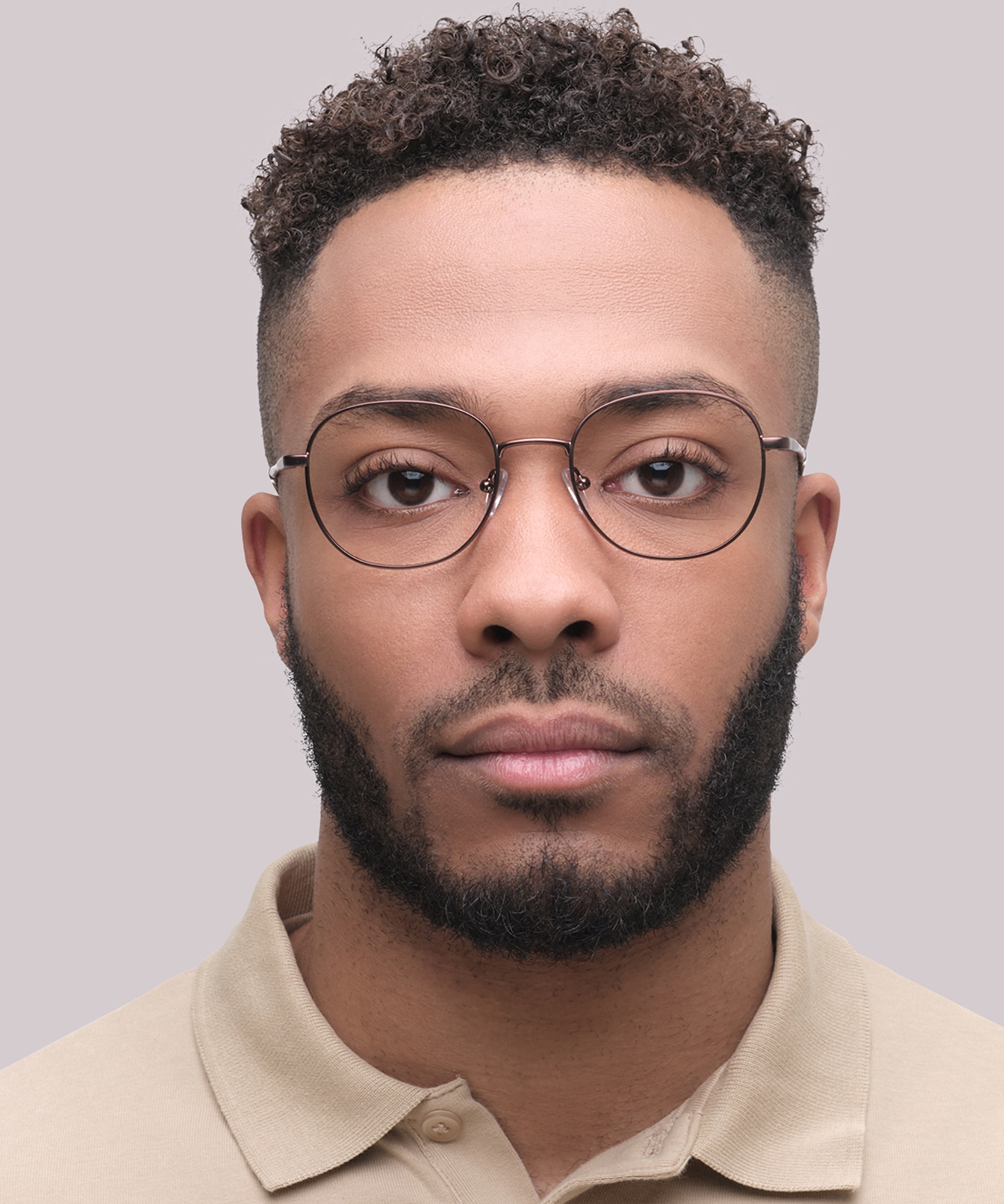 Harlan Satin Gunmetal MetalEyeglass Frames for Men for Glasses Direct