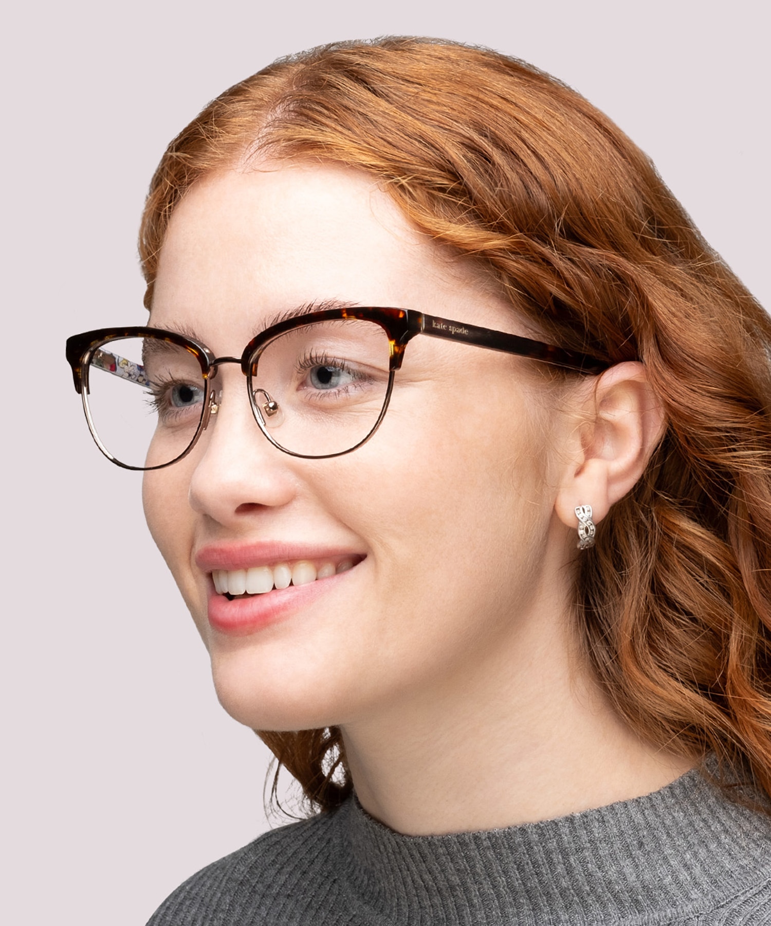 Paityn/G Tortoise MetalEyeglass Frames for Women for Glasses Direct