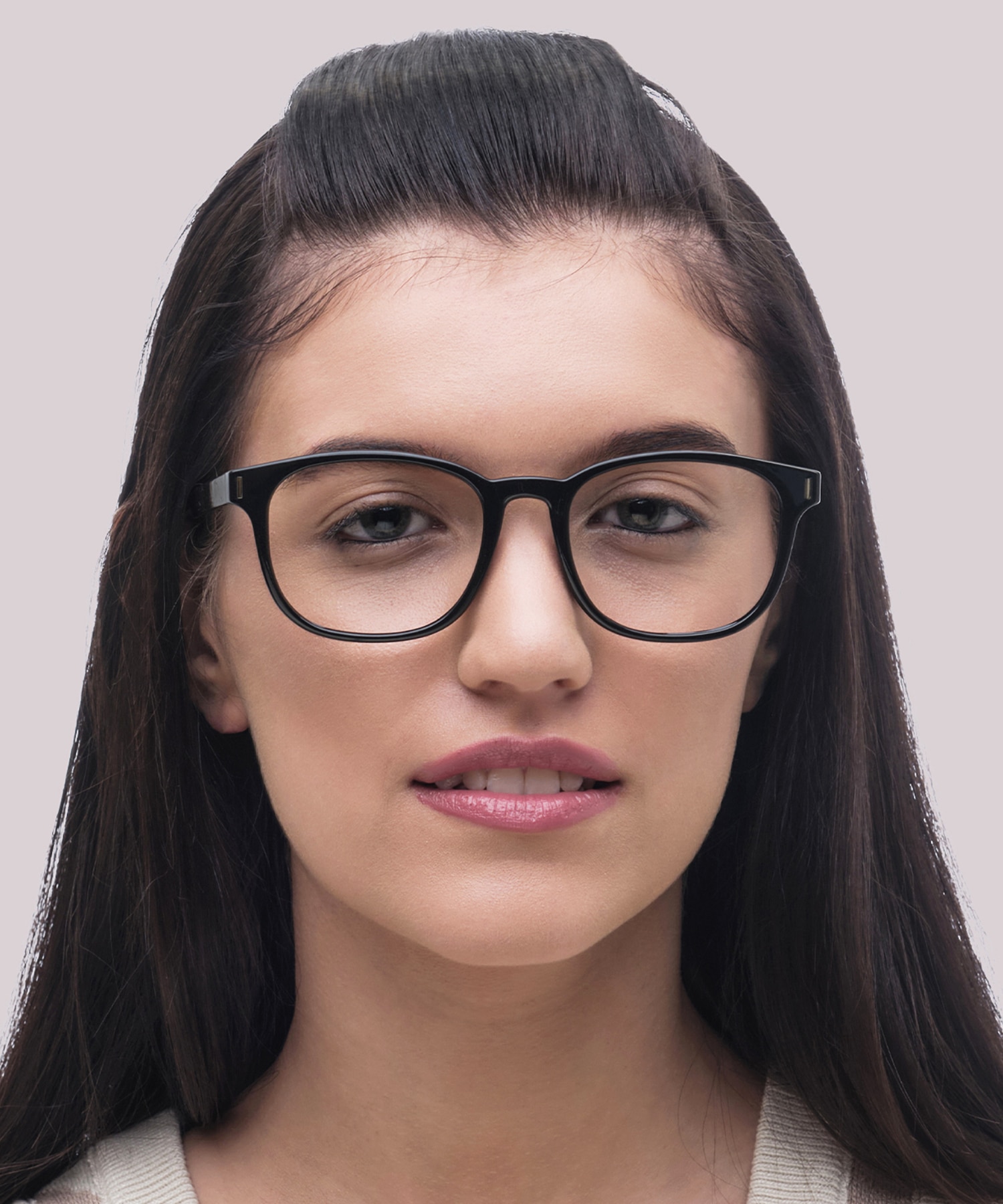 PLD D453 Black PlasticEyeglass Frames for Women for Glasses Direct