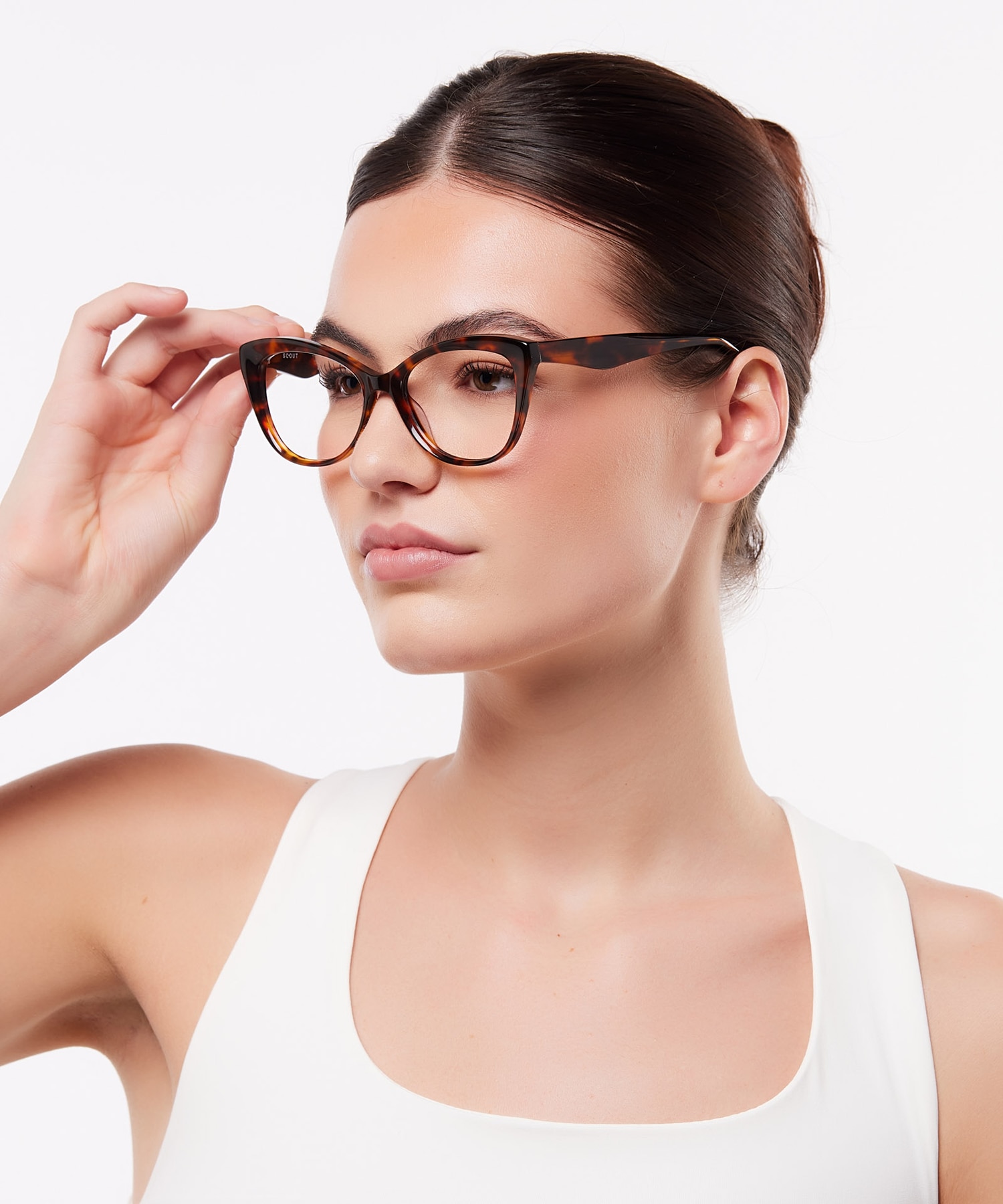 Kirstie Havana AcetateEyeglass Frames for Women for Glasses Direct