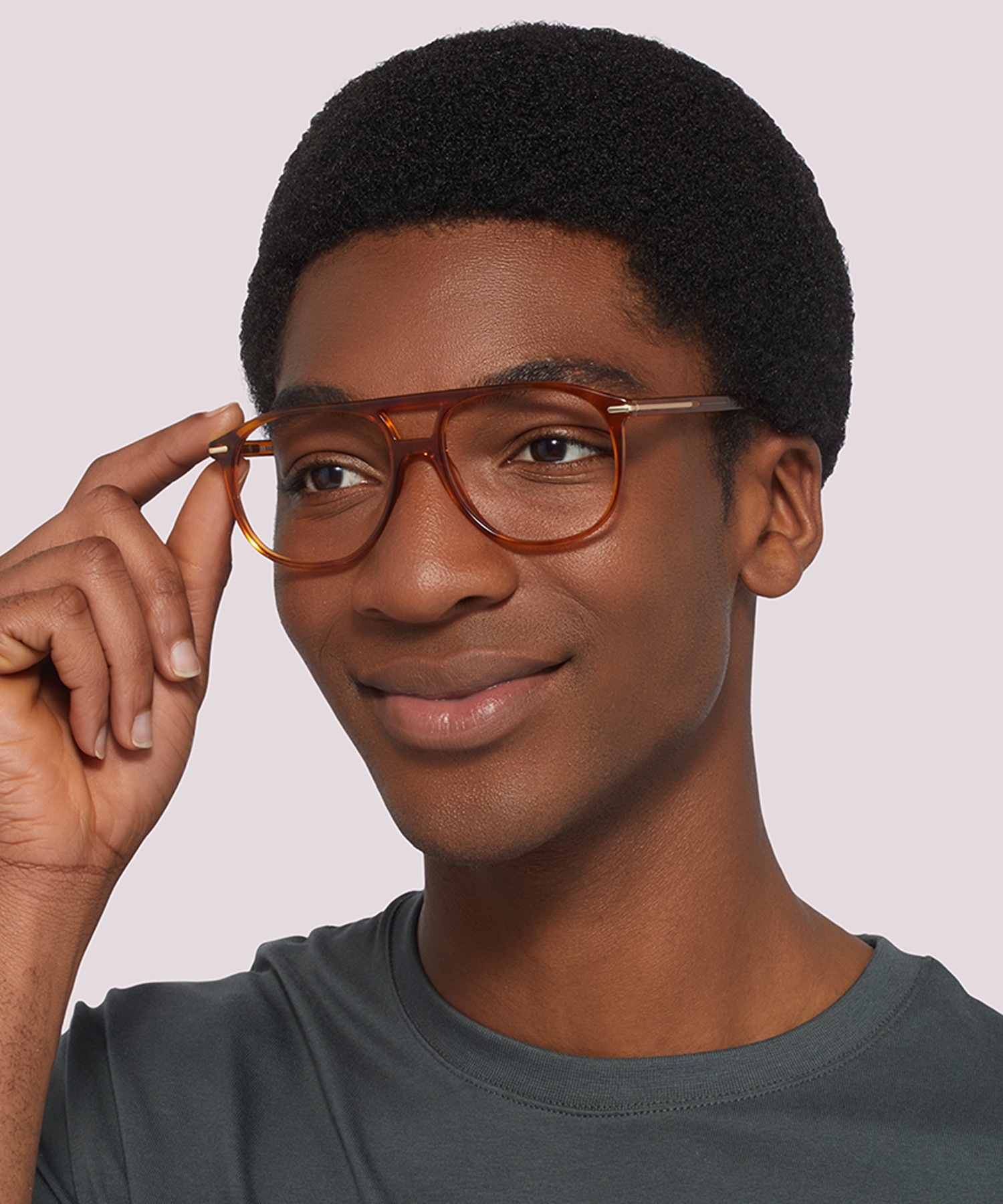 Gants Honey Havana AcetateEyeglass Frames for Men for Glasses Direct