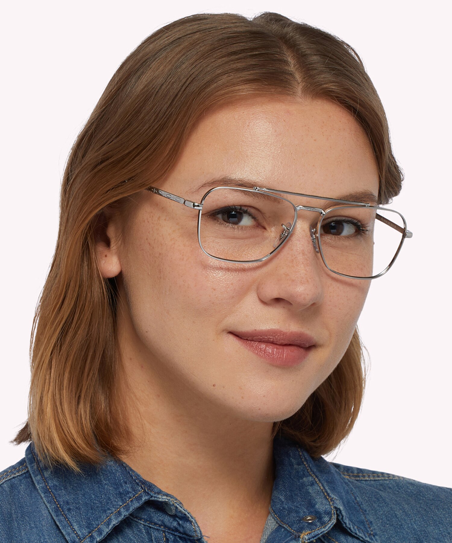 RB3636V Silver MetalEyeglass Frames for Women for Glasses Direct