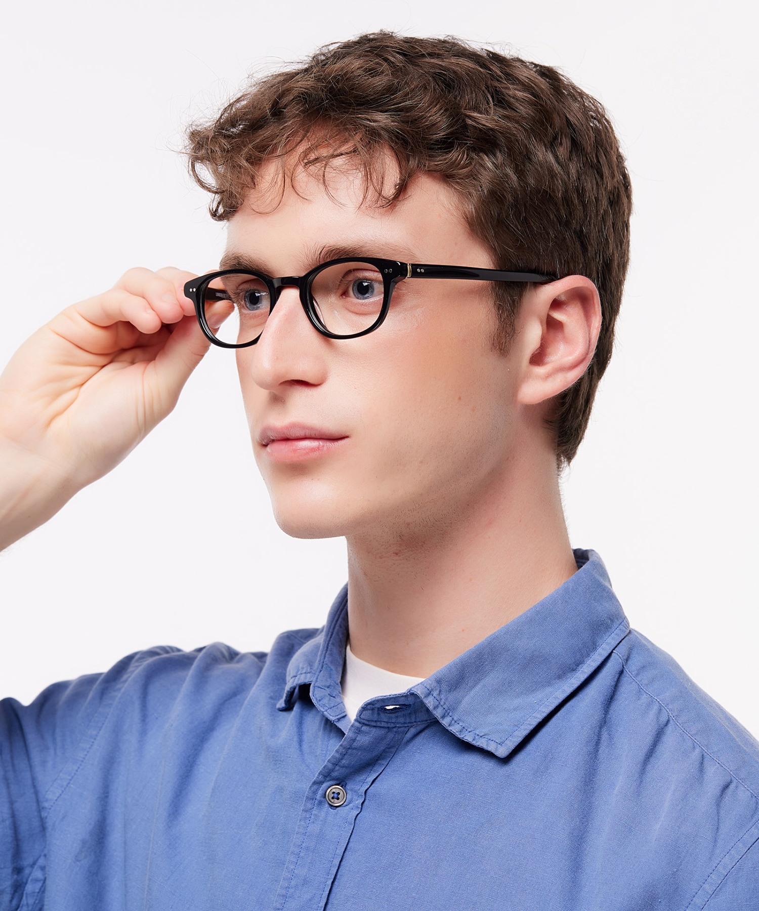 Walt Black AcetateEyeglass Frames for Men for Glasses Direct