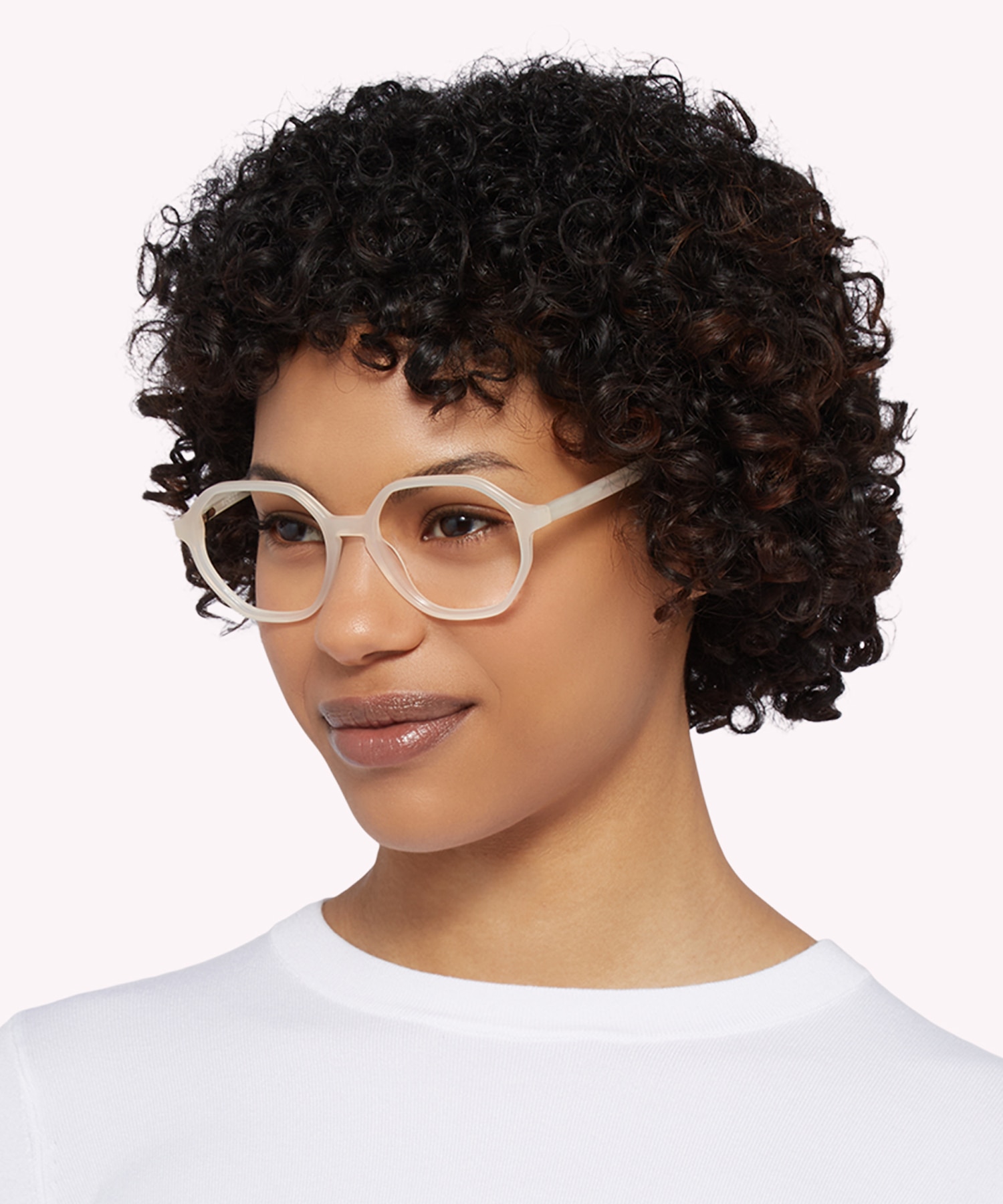 Esme Beige AcetateEyeglass Frames for Women for Glasses Direct
