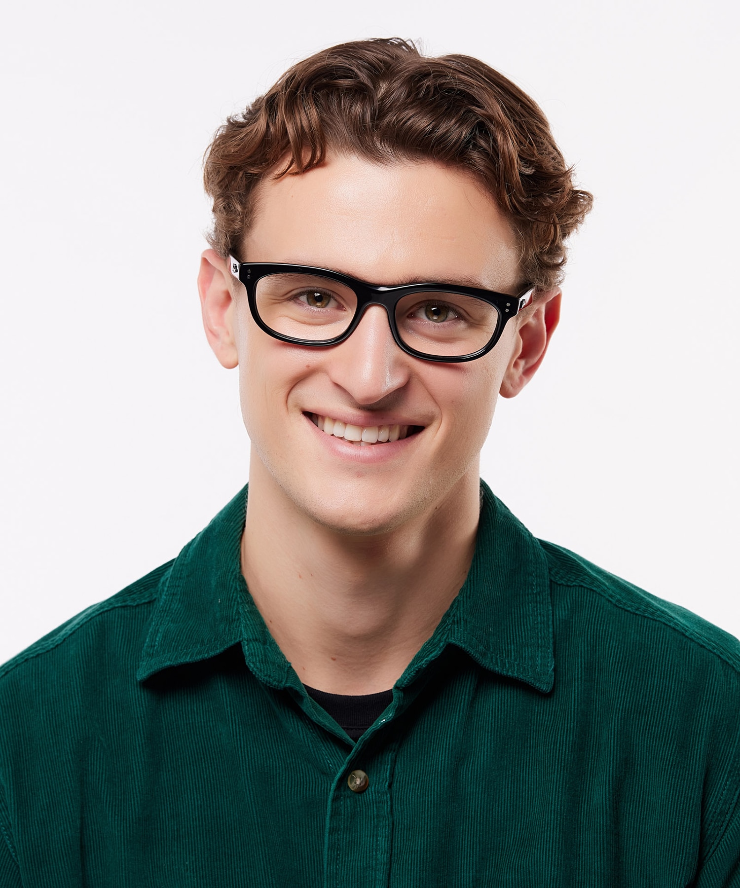 Balorette Optics Black AcetateEyeglass Frames for Men for Glasses Direct