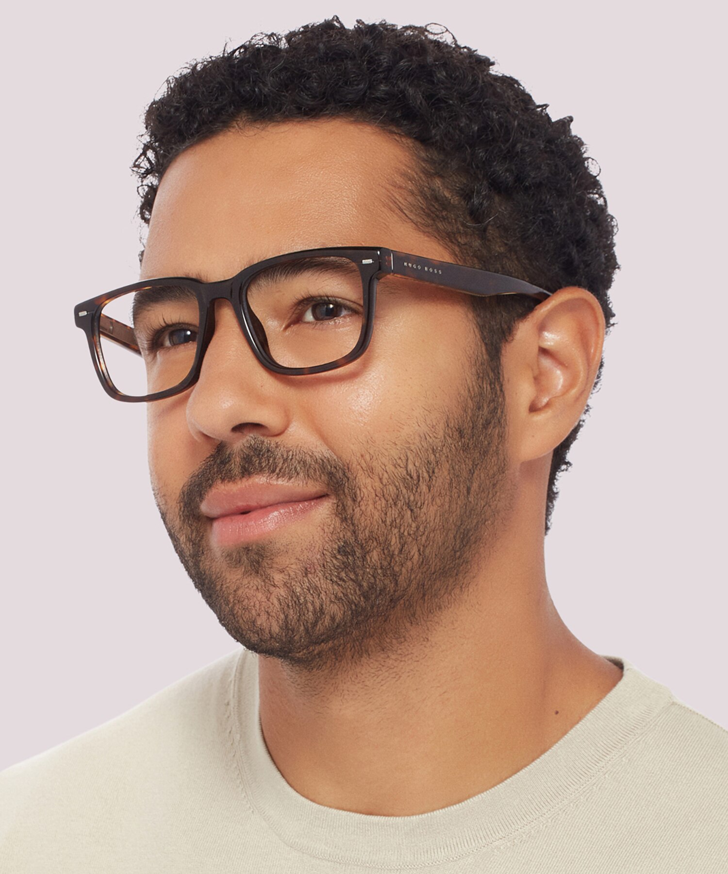 BOSS 1320 Tortoise AcetateEyeglass Frames for Men for Glasses Direct