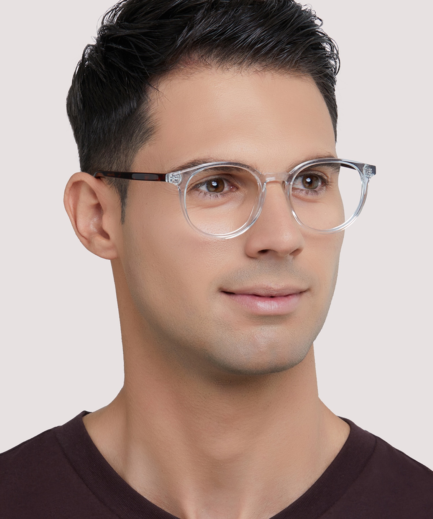 Wilder Crystal AcetateEyeglass Frames for Men for Glasses Direct