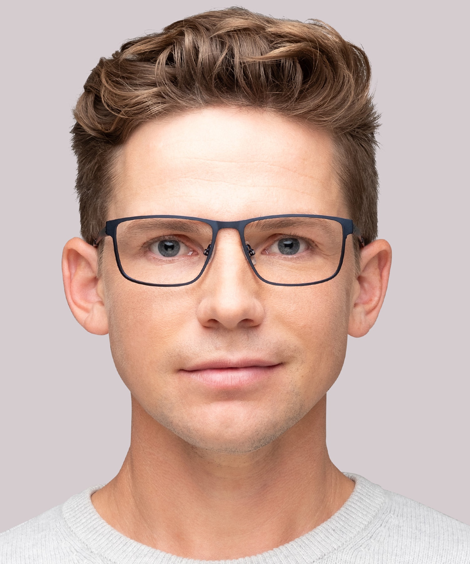 CTO 3014 Blue MetalEyeglass Frames for Men for Glasses Direct