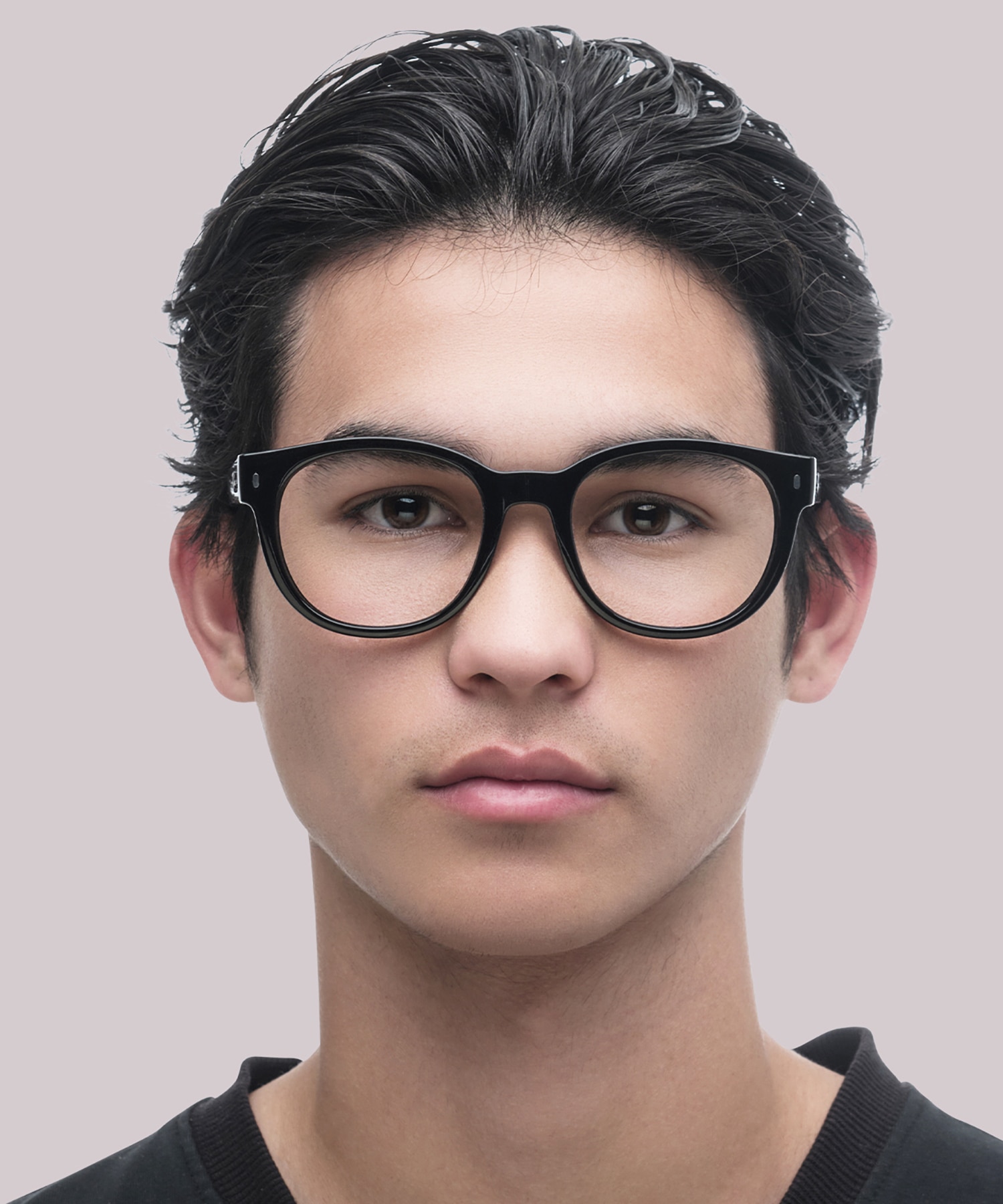 RB7227 Optics Black PlasticEyeglass Frames for Men for Glasses Direct
