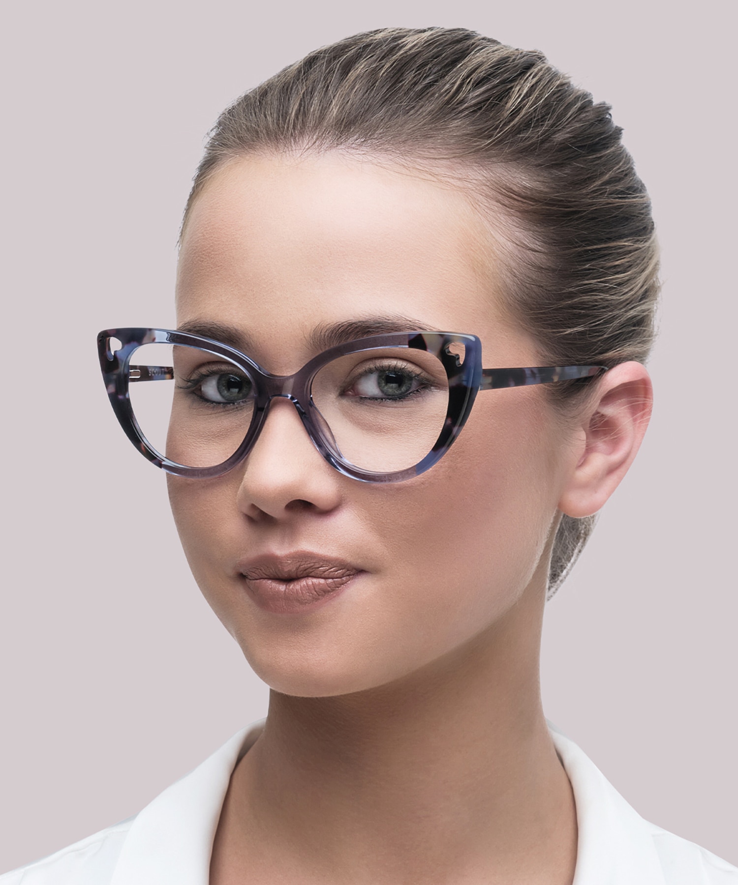 Holly Blue & Havana AcetateEyeglass Frames for Women for Glasses Direct