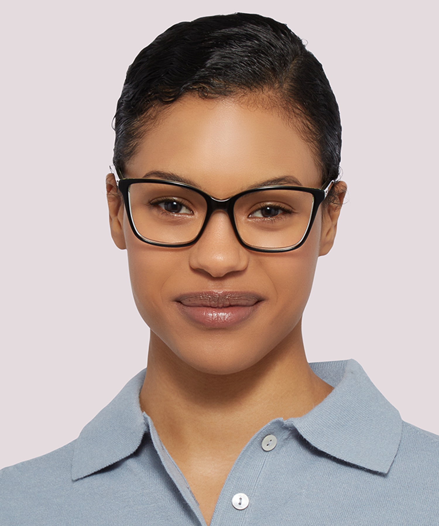 Tianna Black AcetateEyeglass Frames for Women for Glasses Direct