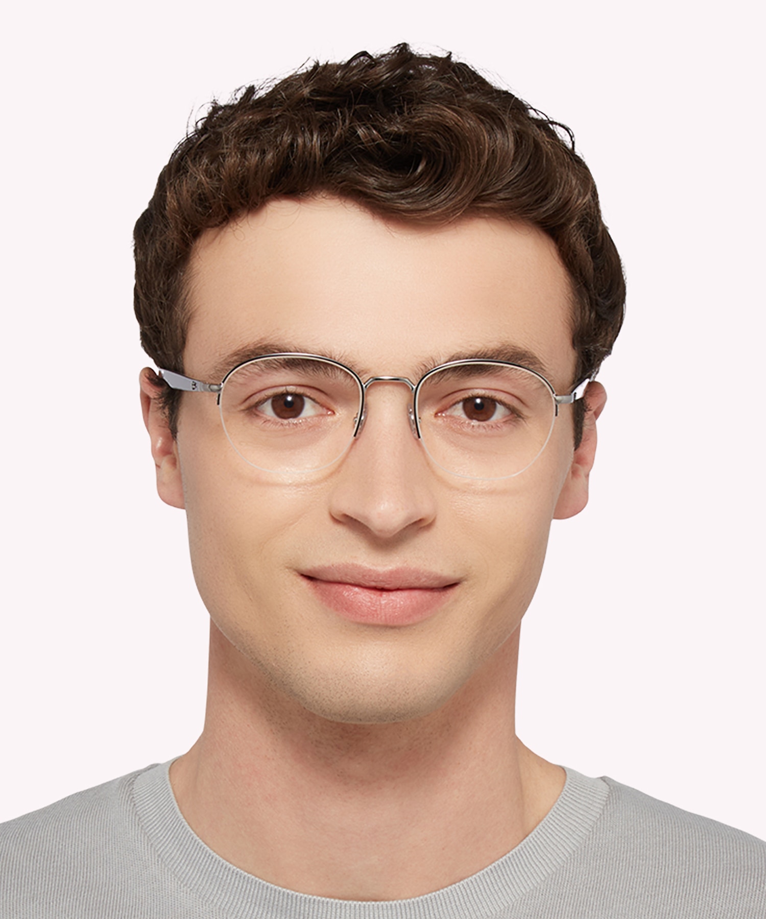 RB6487 Gunmetal MetalEyeglass Frames for Men for Glasses Direct