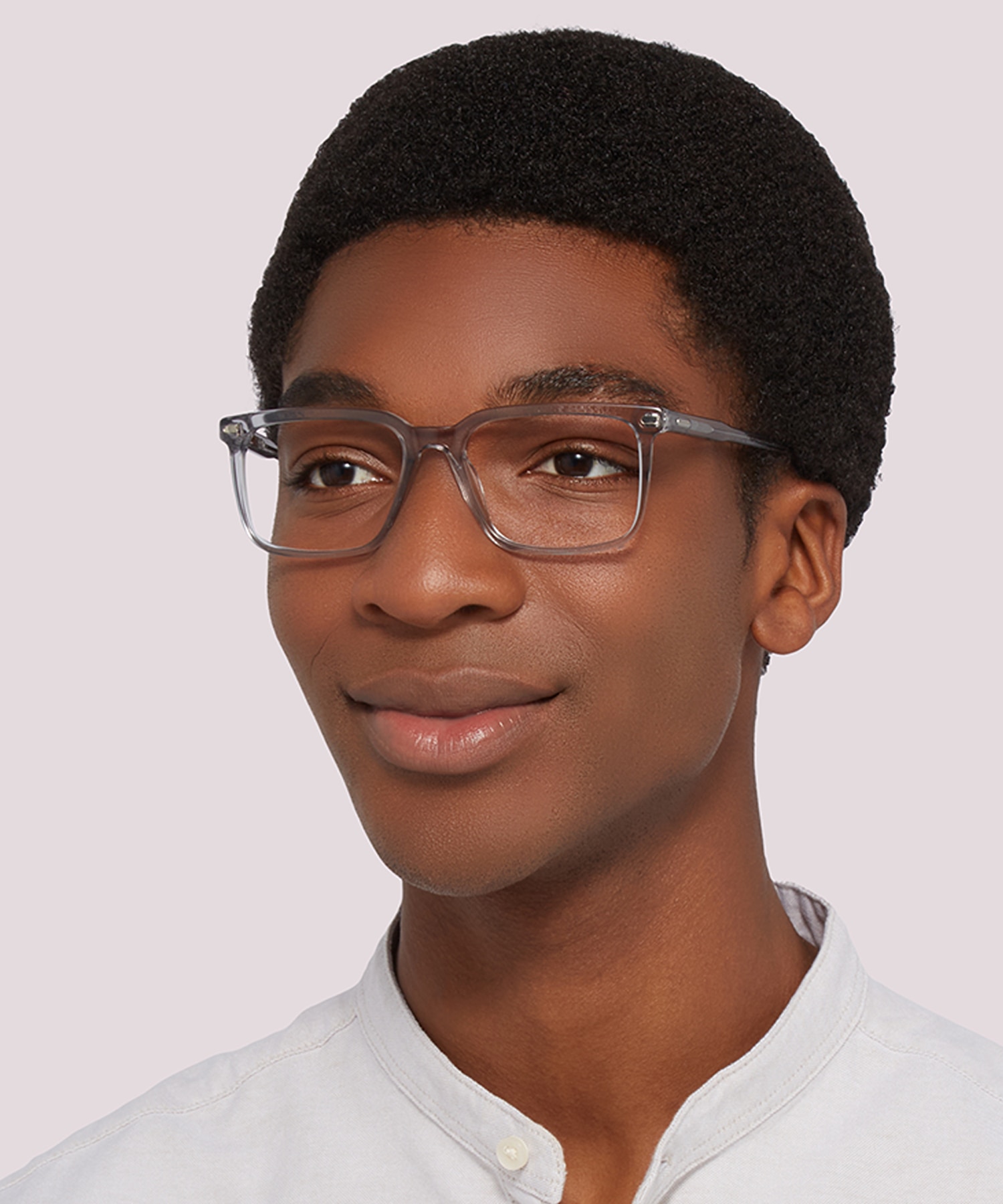 Gunner Crystal Grey AcetateEyeglass Frames for Men for Glasses Direct