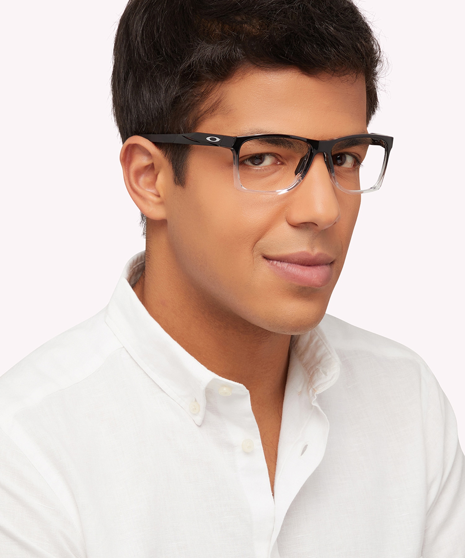 Activate Polished Black Fade PlasticEyeglass Frames for Men for Glasses Direct