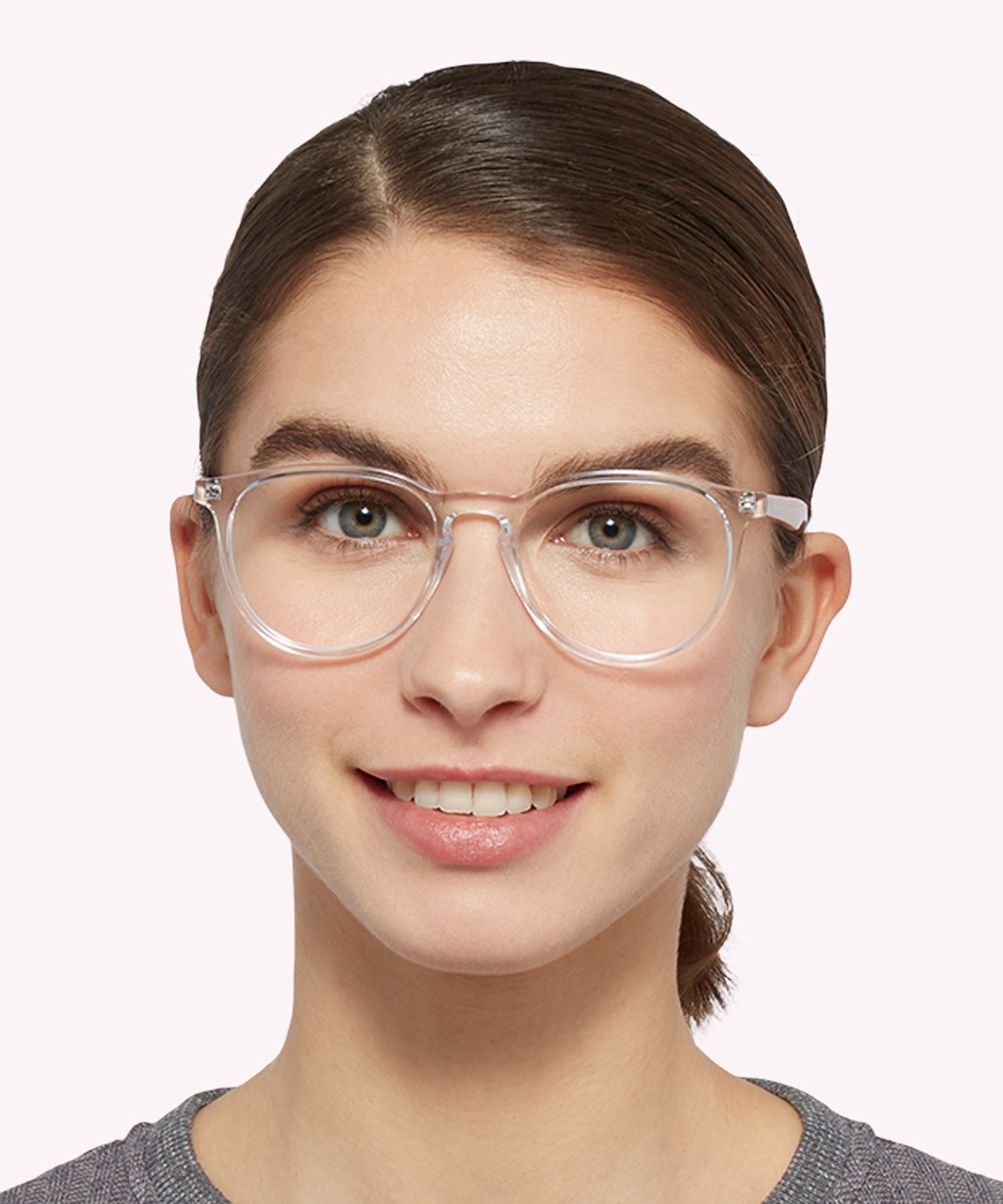 RB7046 Transparent PlasticEyeglass Frames for Women for Glasses Direct