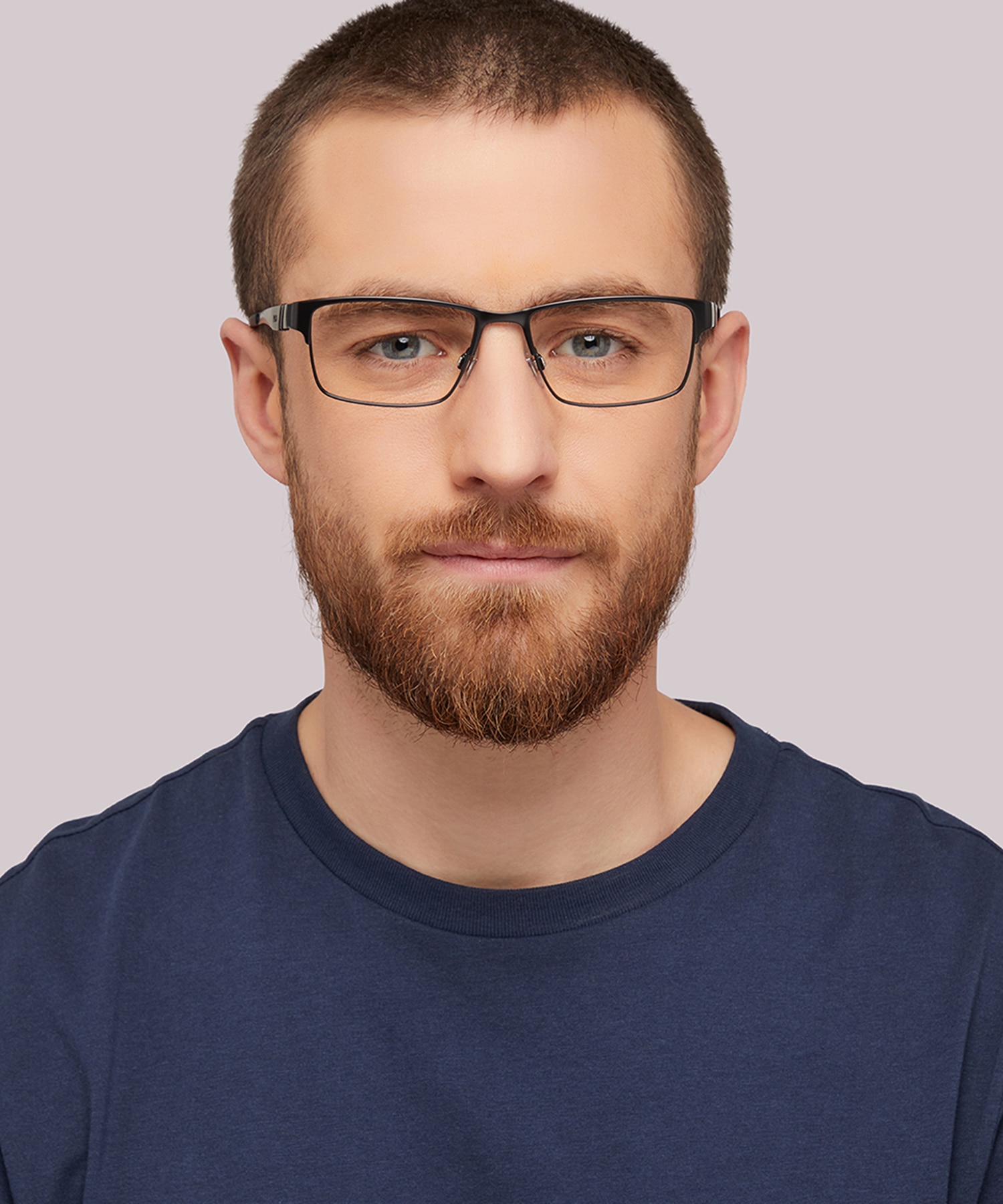 PH1147 Matte Black MetalEyeglass Frames for Men for Glasses Direct