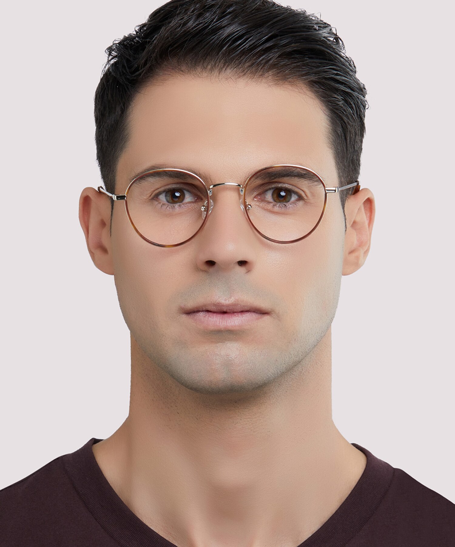 Concord Tortoise & Gold MetalEyeglass Frames for Men for Glasses Direct