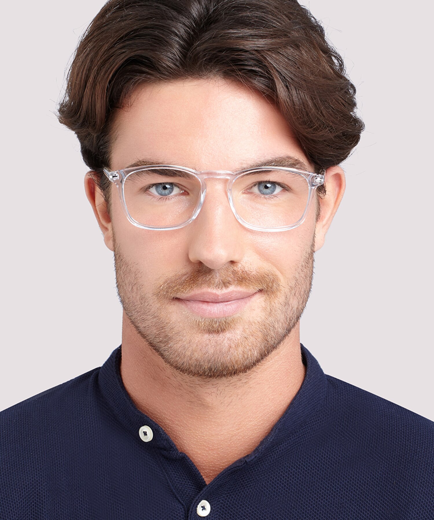 Belsize Clear Crystal AcetateEyeglass Frames for Men for Glasses Direct