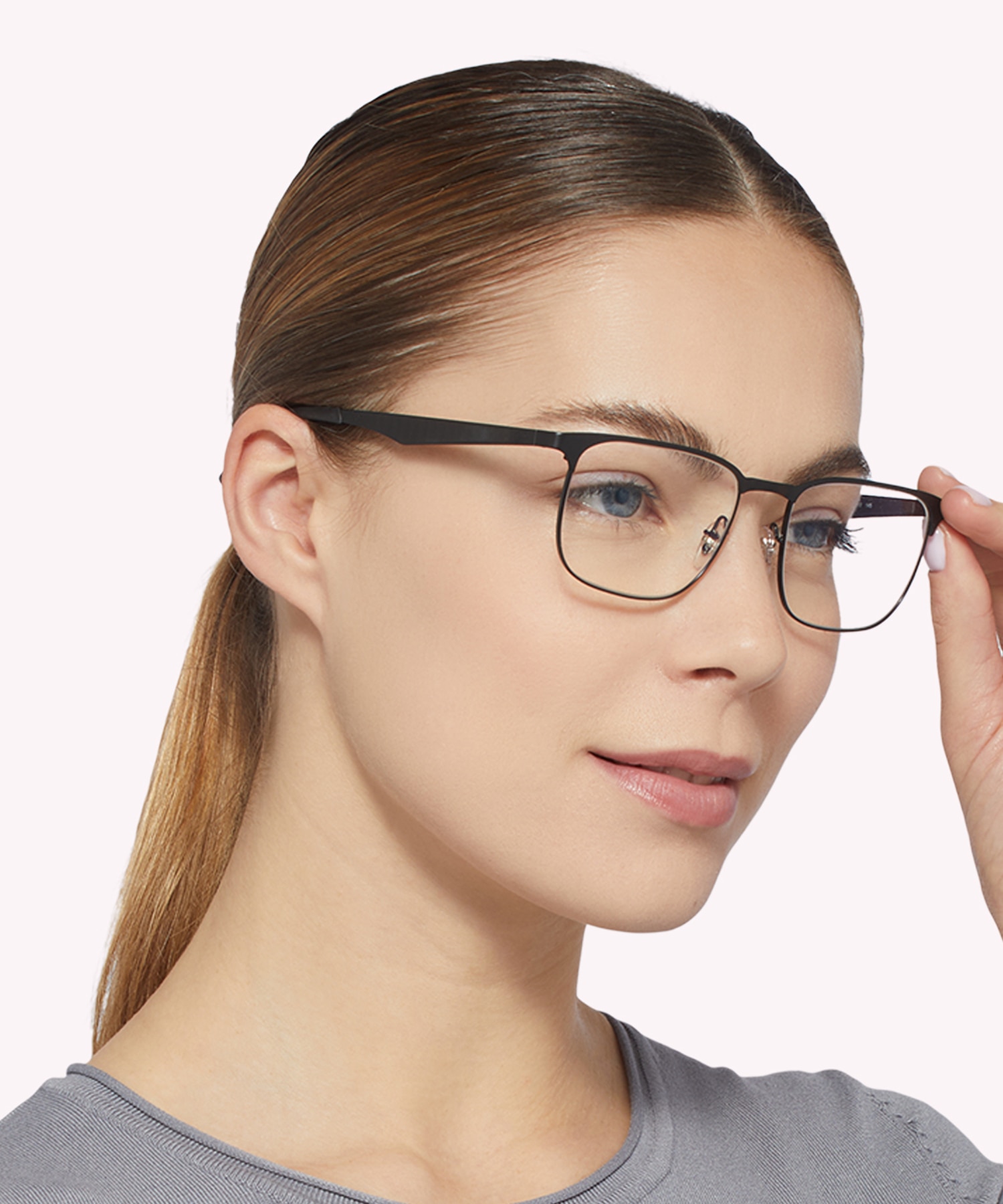 RB6363 Optics Black MetalSunglass Frames for Women for Glasses Direct