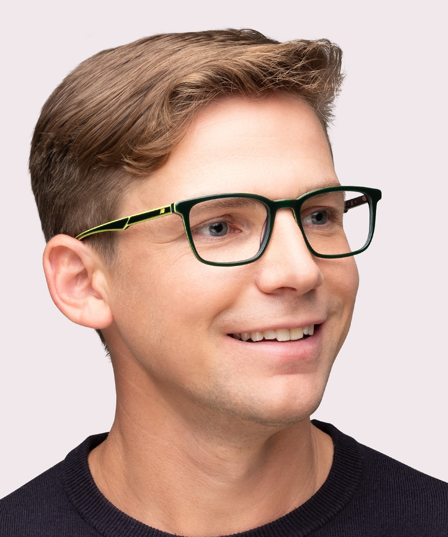 NB4163 Green AcetateEyeglass Frames for Men for Glasses Direct