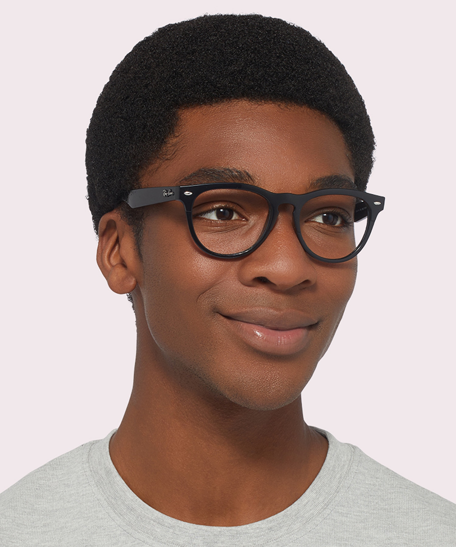 RB4471V Black PlasticEyeglass Frames for Men for Glasses Direct