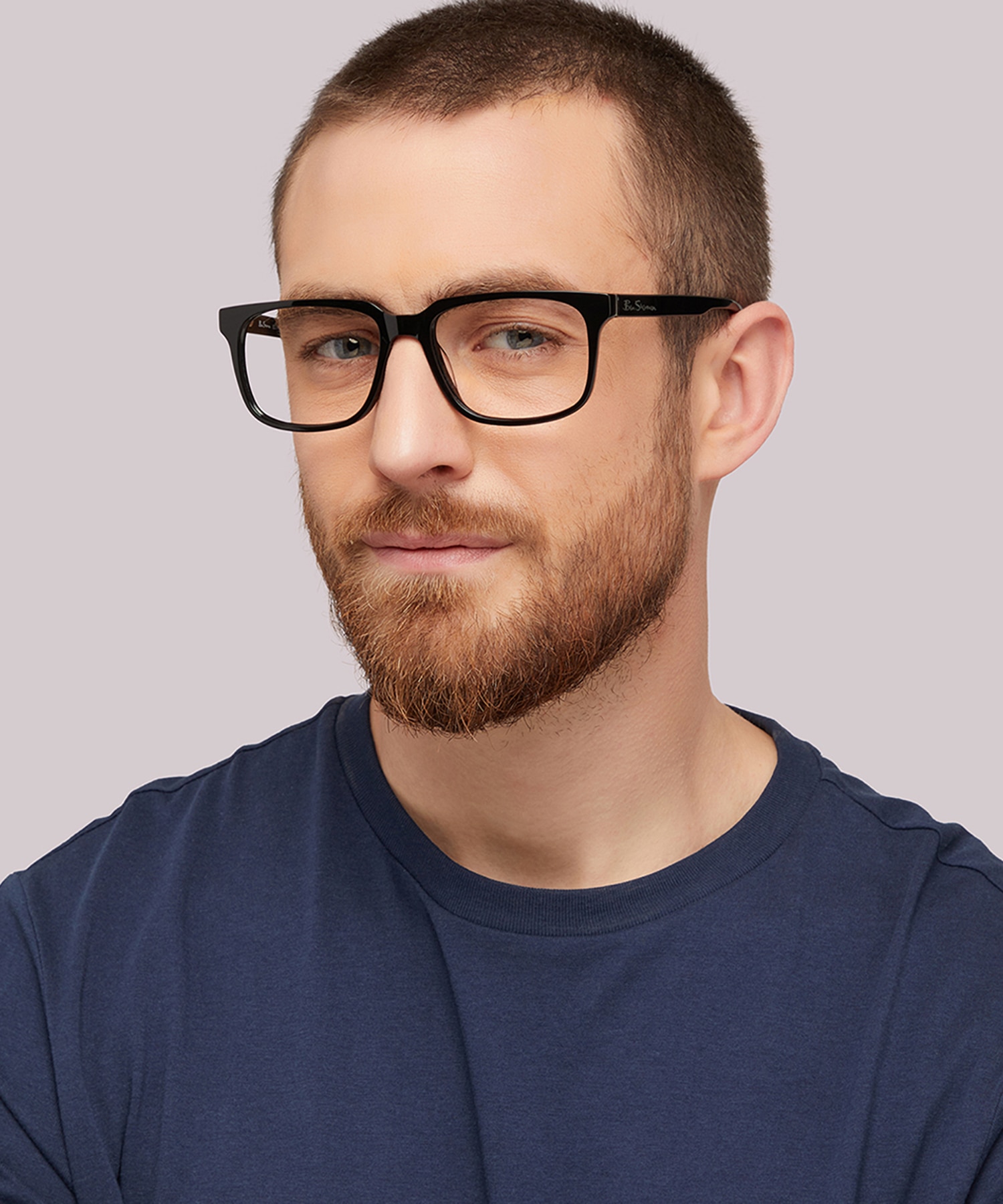 Strand Black MetalEyeglass Frames for Men for Glasses Direct