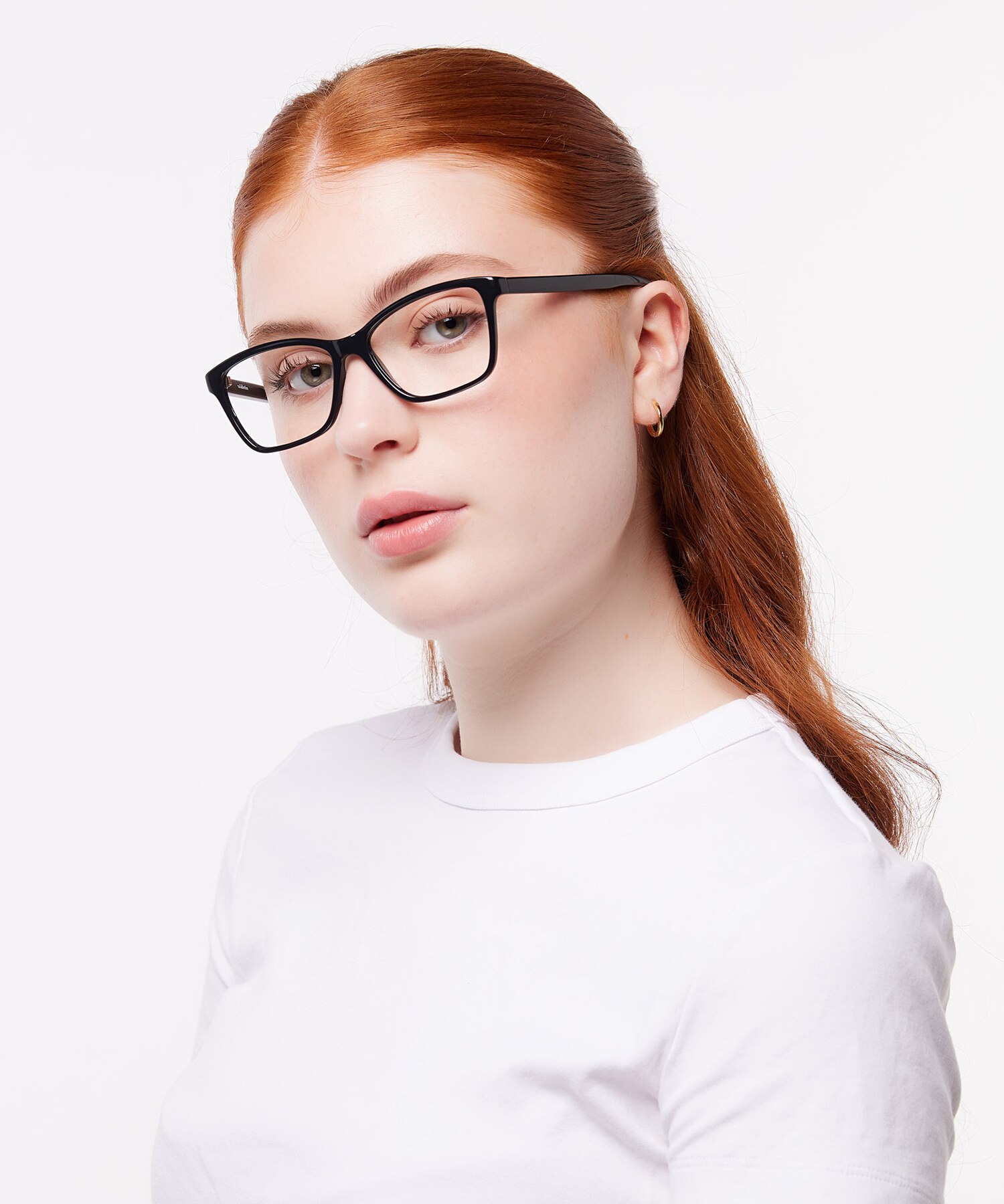 Kara Black PlasticEyeglass Frames for Women for Glasses Direct
