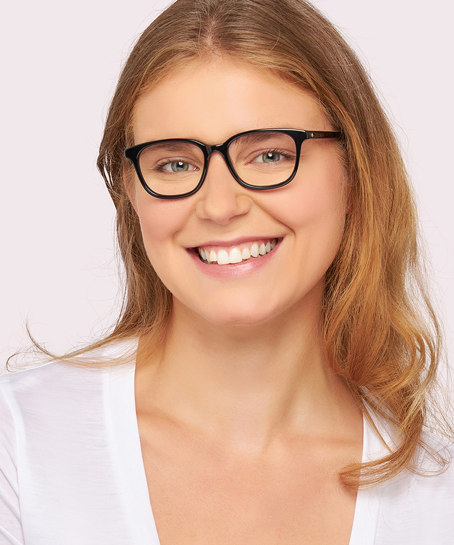 Bari K3 Black AcetateEyeglass Frames for Women for Glasses Direct