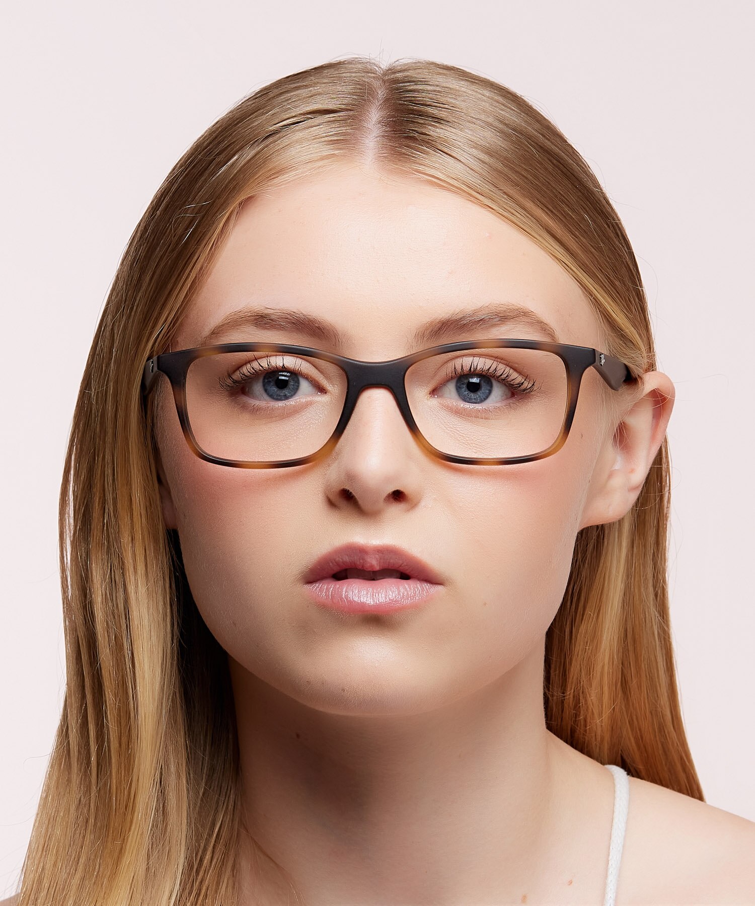 RB7047 Optics Havana PlasticEyeglass Frames for Women for Glasses Direct