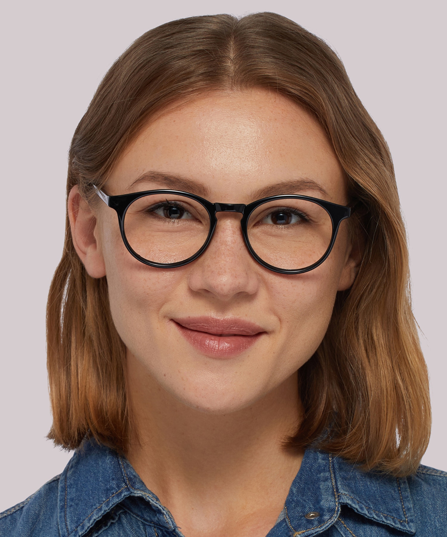 Deon Black PlasticEyeglass Frames for Women for Glasses Direct