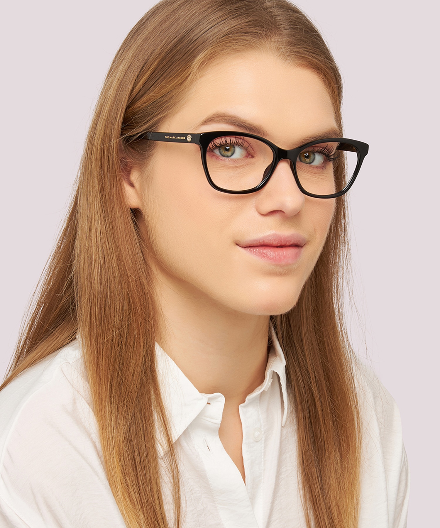 MARC 539 Black AcetateEyeglass Frames for Women for Glasses Direct