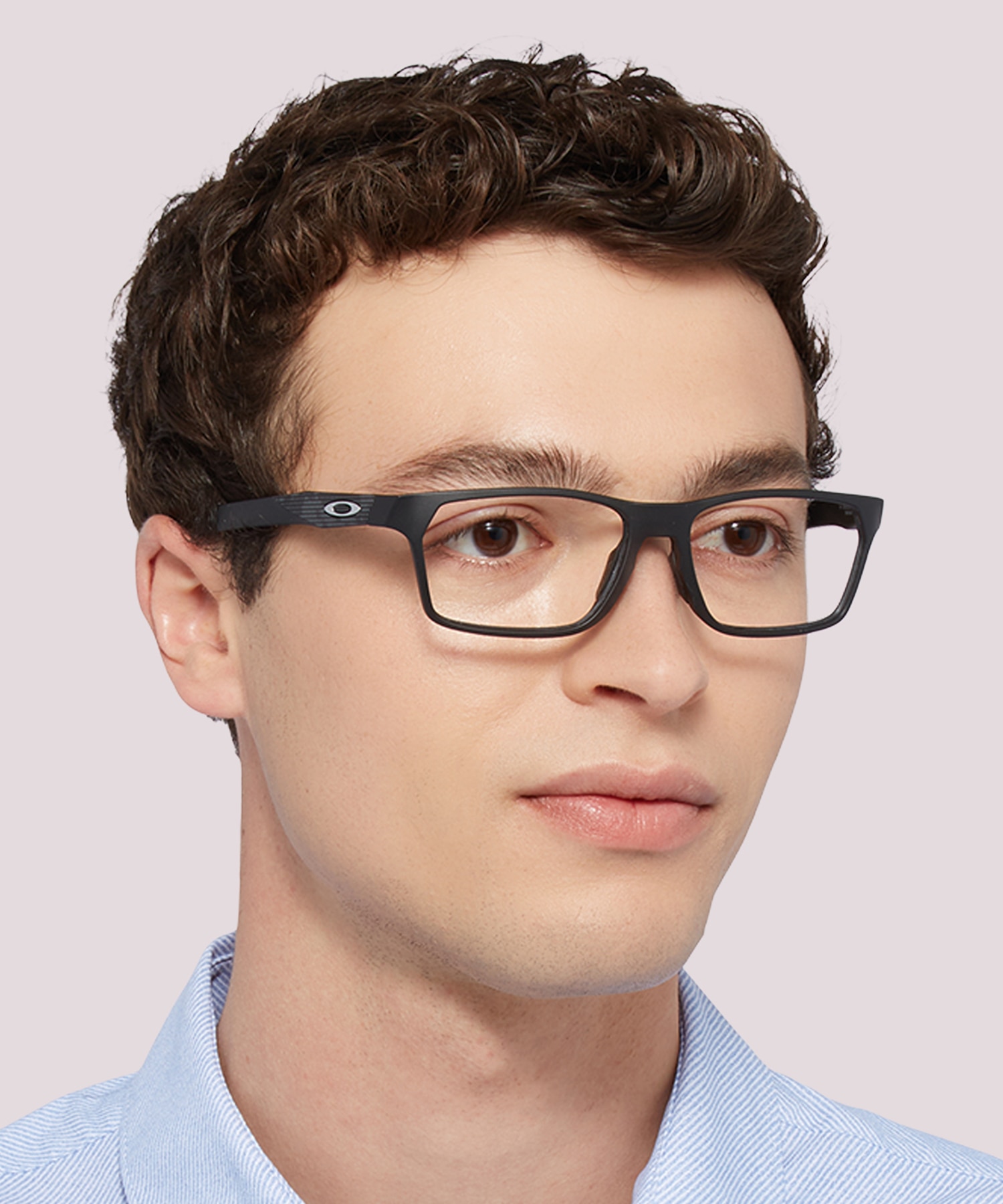 Hex Jector High Resolution Collection Satin Black PlasticSunglass Frames for Men for Glasses Direct