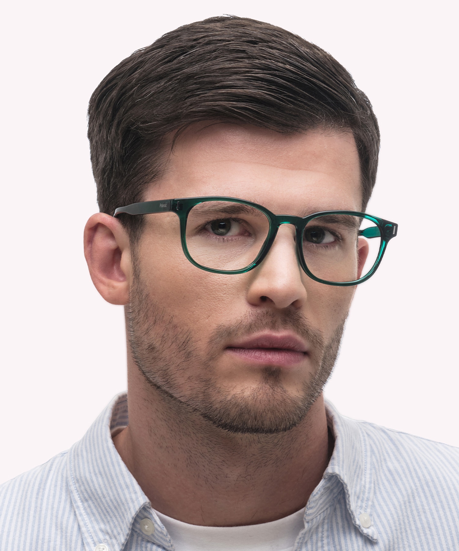 PLD D453 Green PlasticEyeglass Frames for Men for Glasses Direct