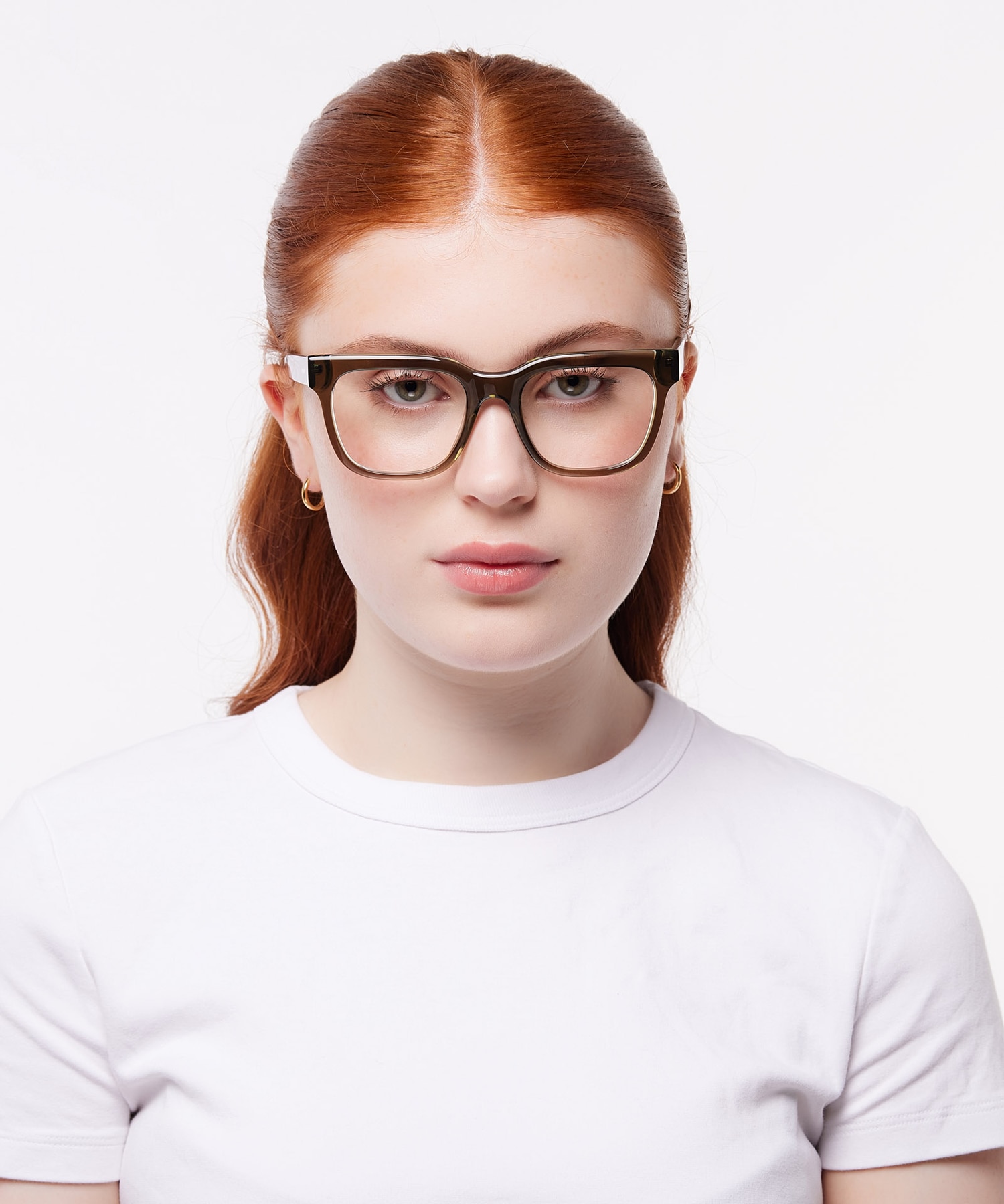 Kami Crystal Green AcetateSunglass Frames for Women for Glasses Direct