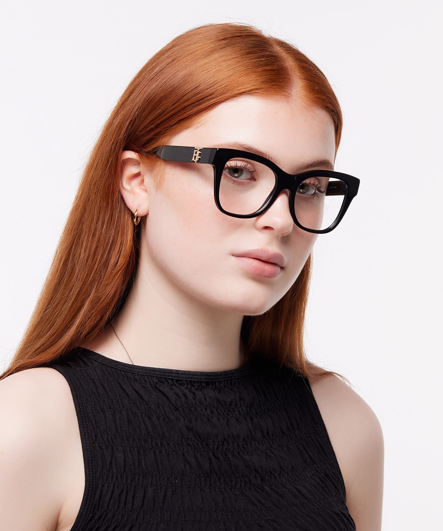 BE2388 Black AcetateEyeglass Frames for Women for Glasses Direct