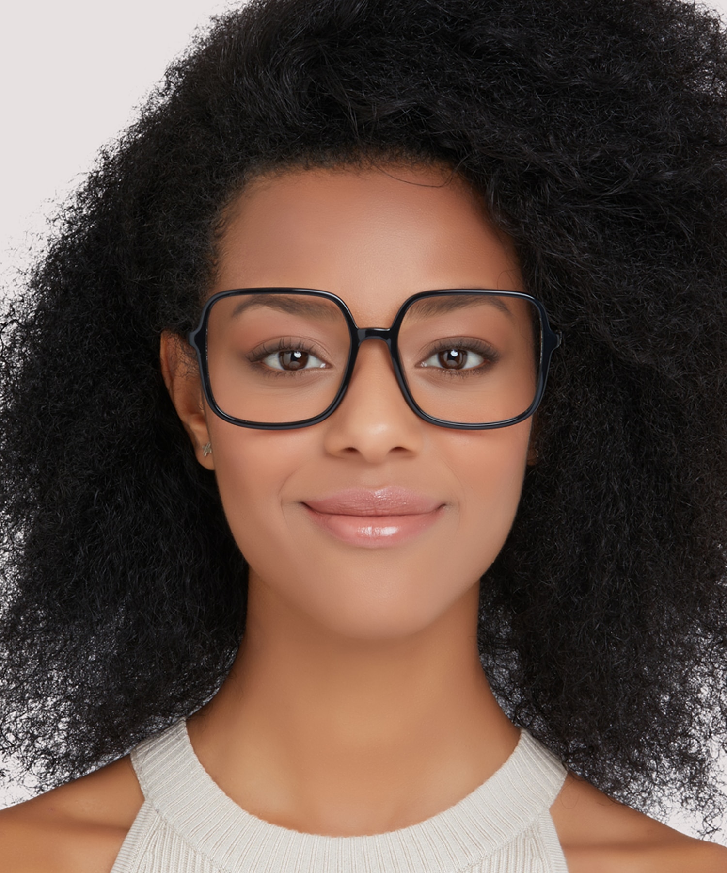 Calina Black AcetateEyeglass Frames for Women for Glasses Direct