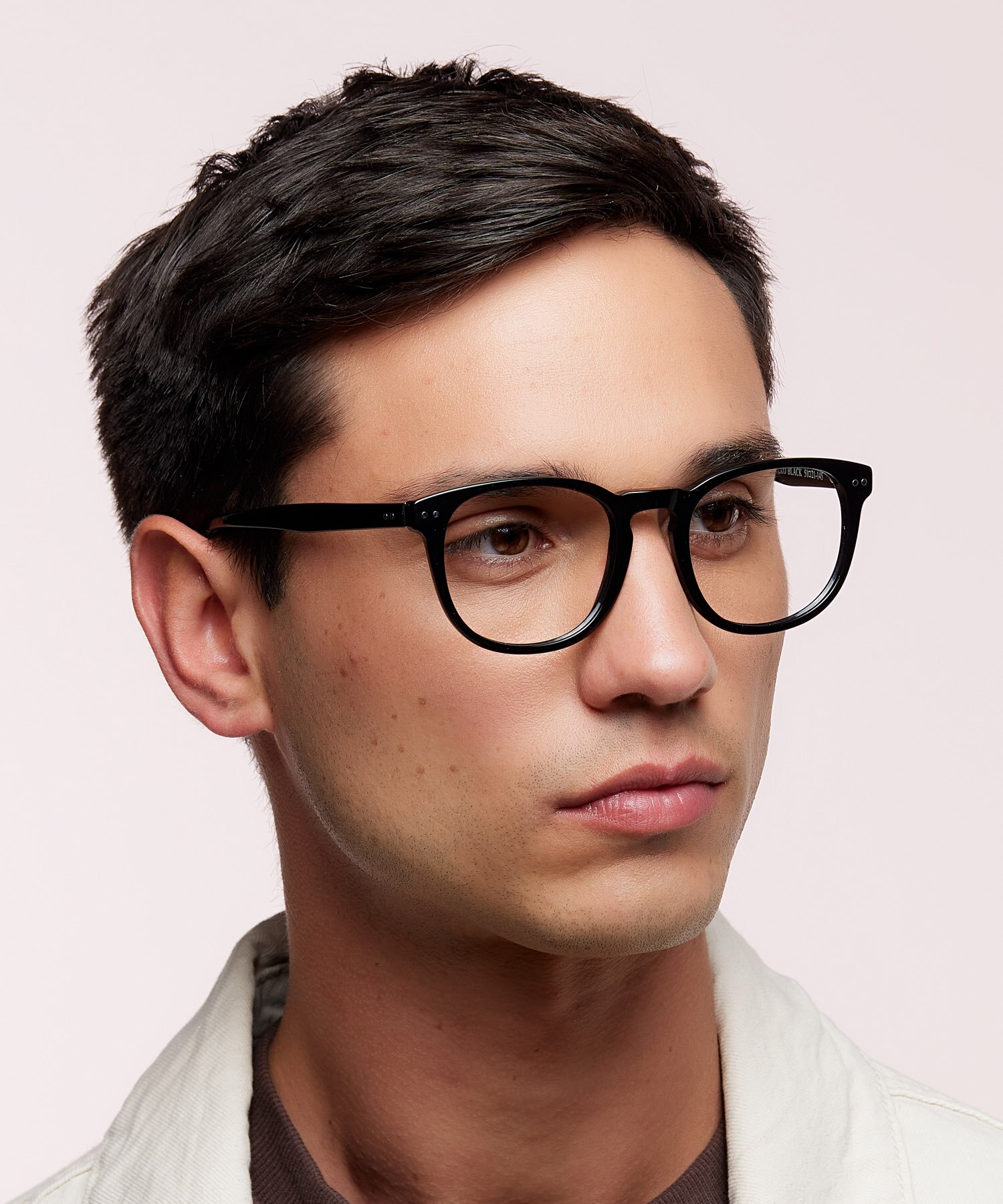 Orbetello Black AcetateEyeglass Frames for Men for Glasses Direct