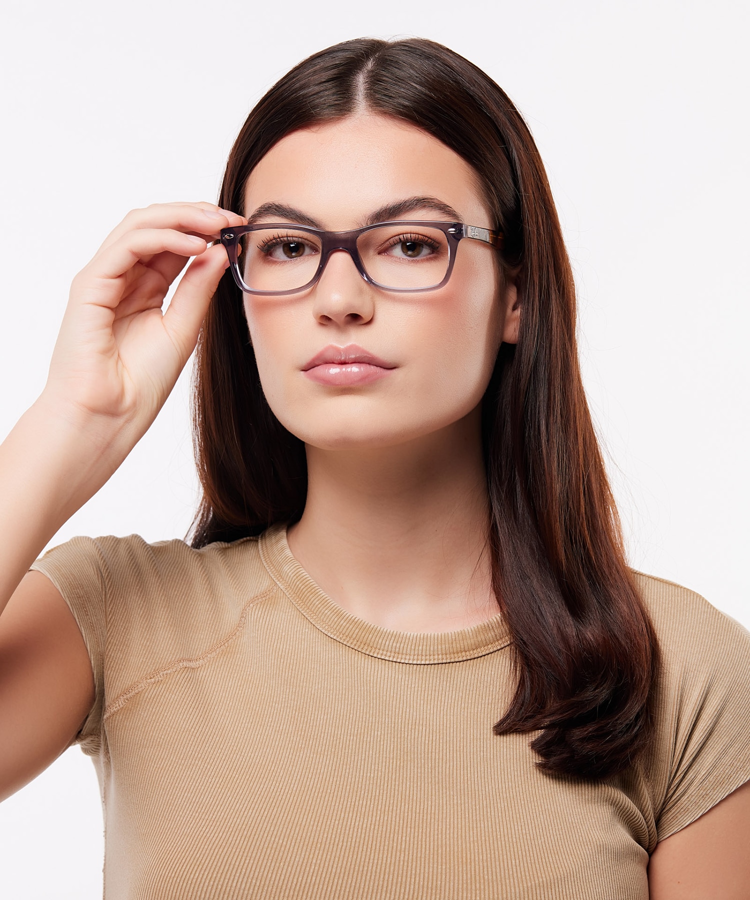 RB5228 Grey AcetateEyeglass Frames for Women for Glasses Direct