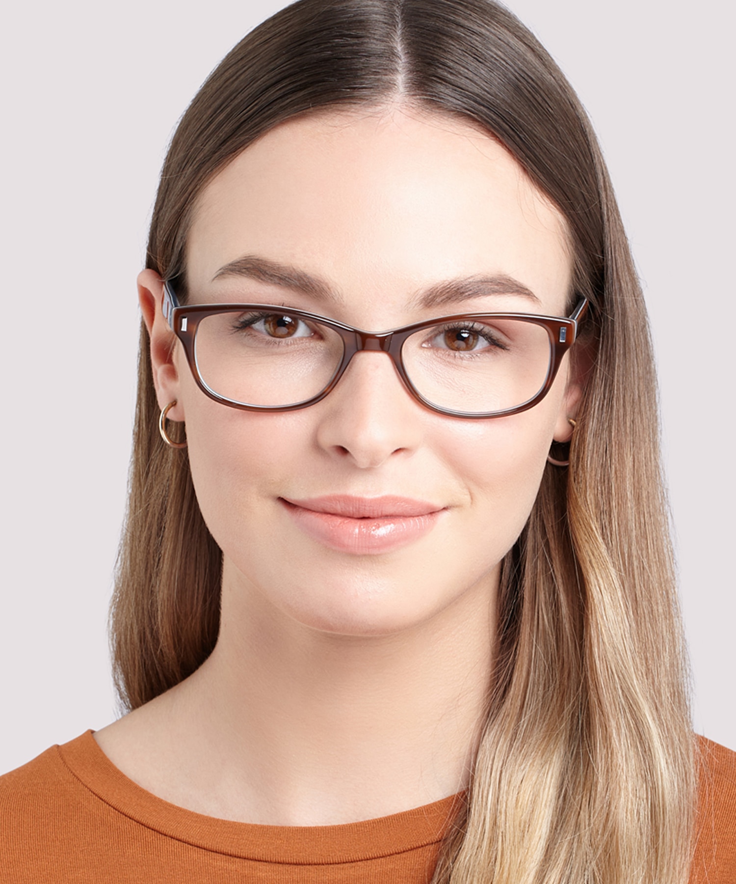 Addison Brown & Teal AcetateSunglass Frames for Women for Glasses Direct