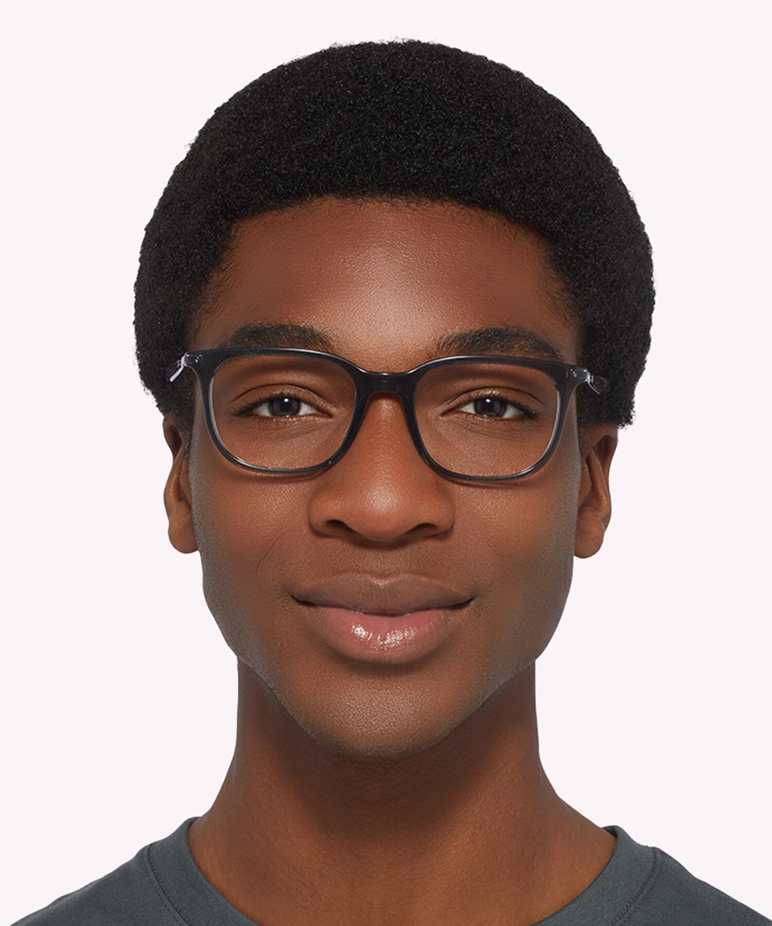 RB7211 Transparent Grey PlasticEyeglass Frames for Men for Glasses Direct