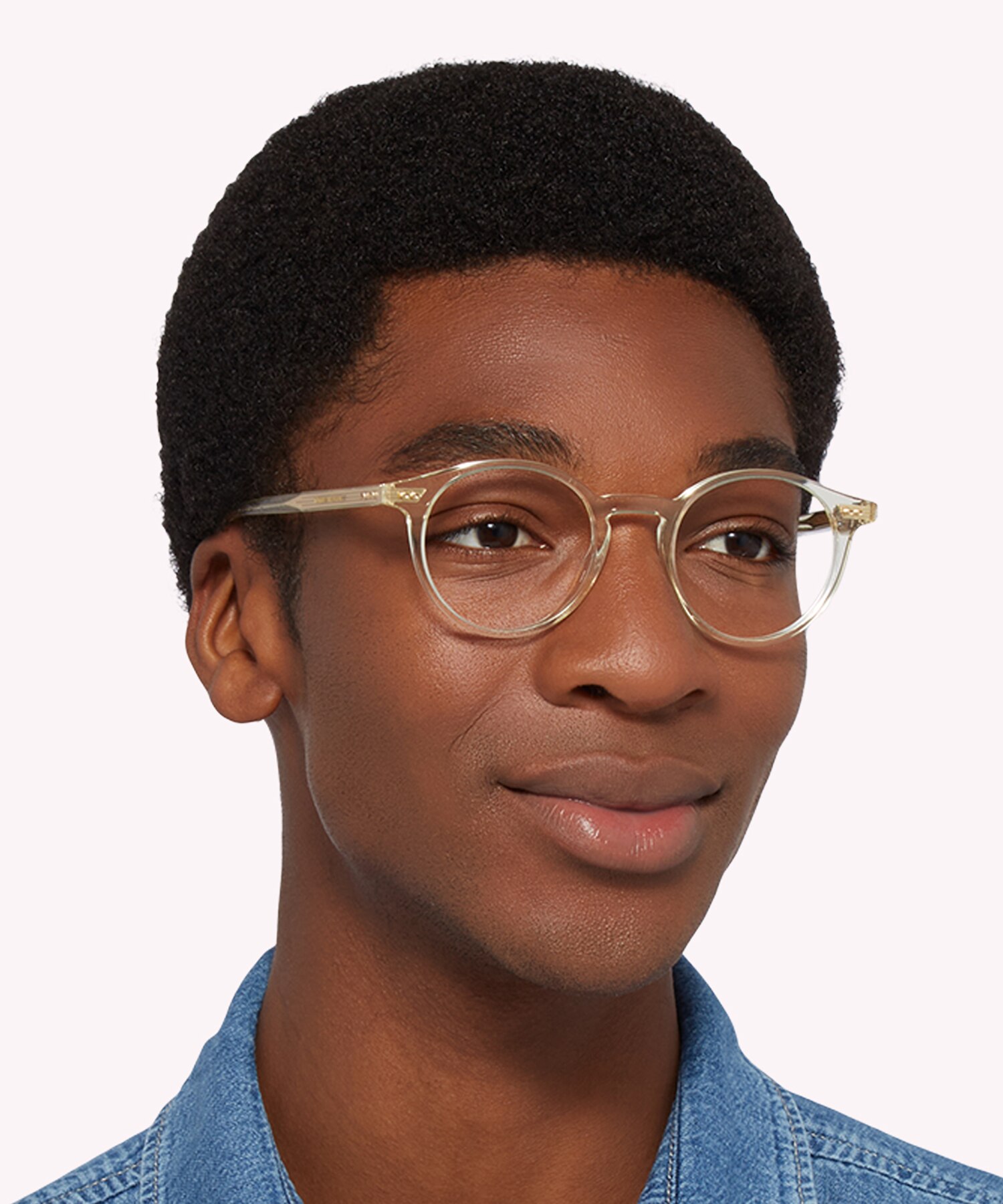 TH 1813 Yellow AcetateEyeglass Frames for Men for Glasses Direct