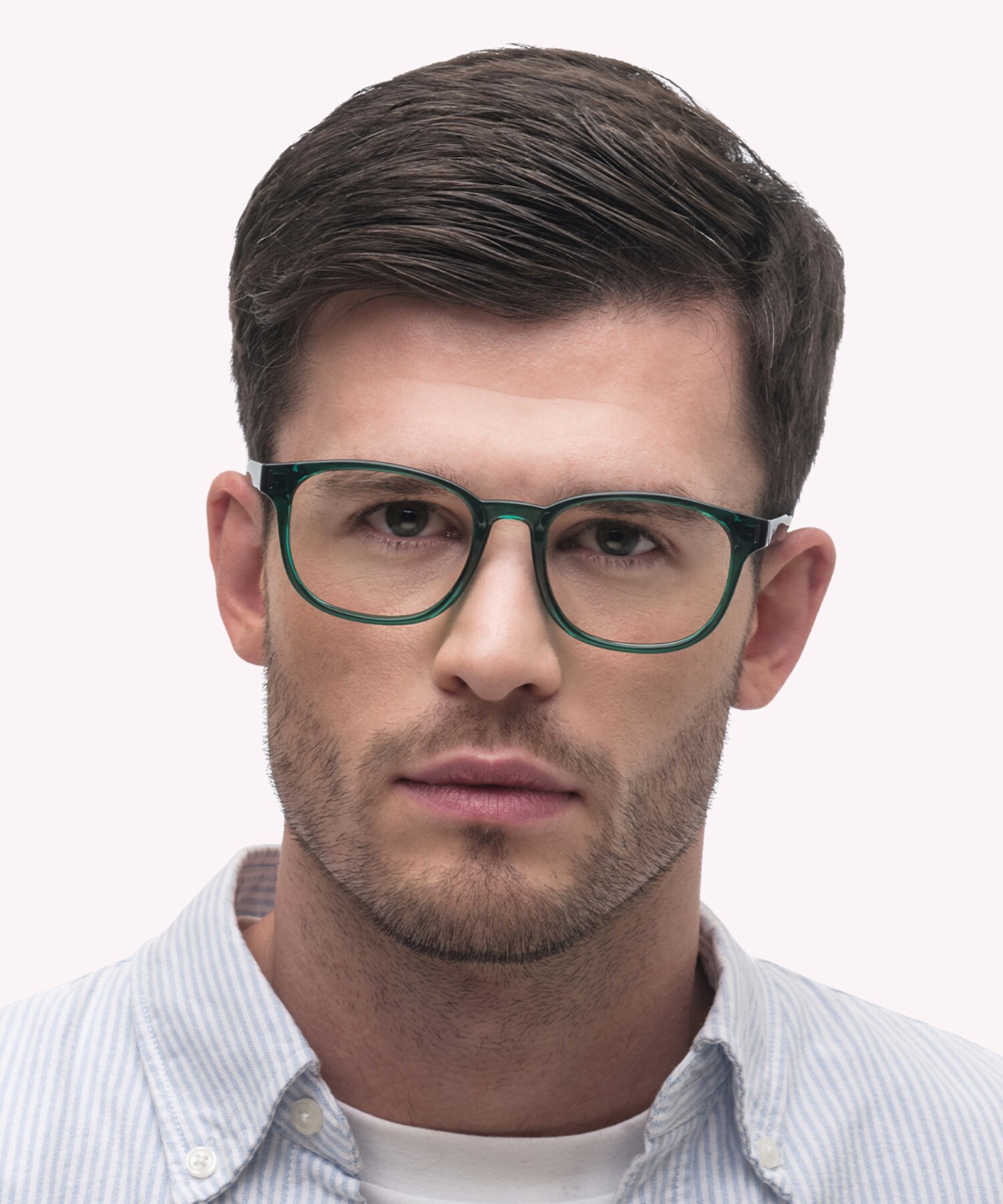 PLD D453 Green PlasticEyeglass Frames for Men for Glasses Direct
