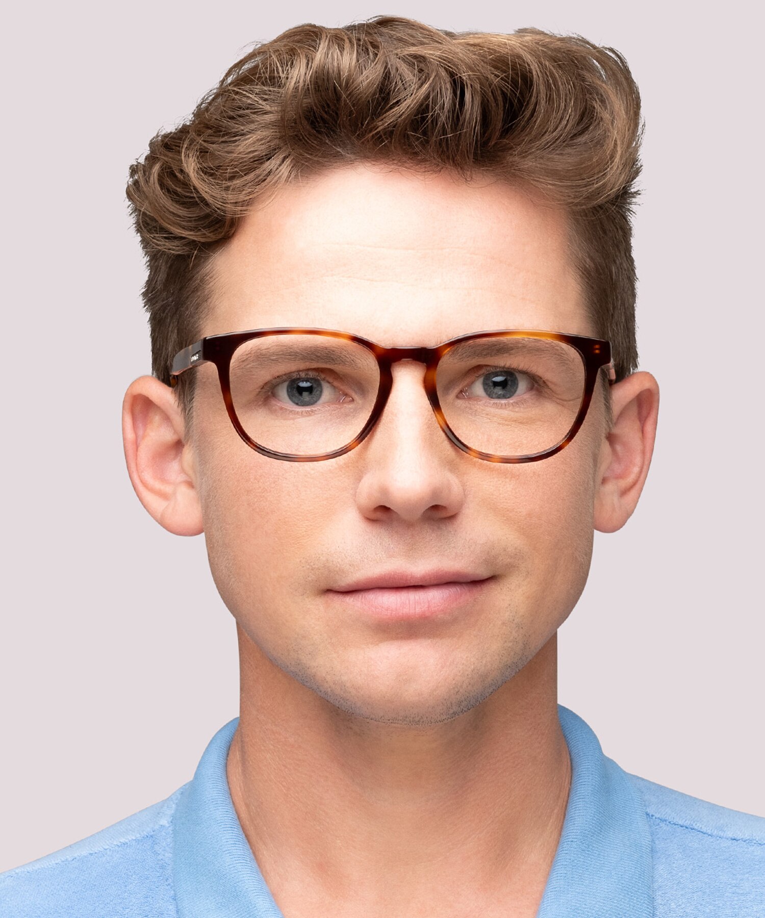 TB8252 Brown AcetateEyeglass Frames for Men for Glasses Direct