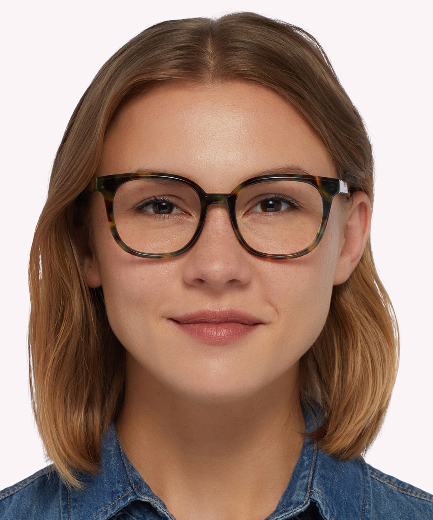 Freddie Khaki Havana AcetateEyeglass Frames for Women for Glasses Direct
