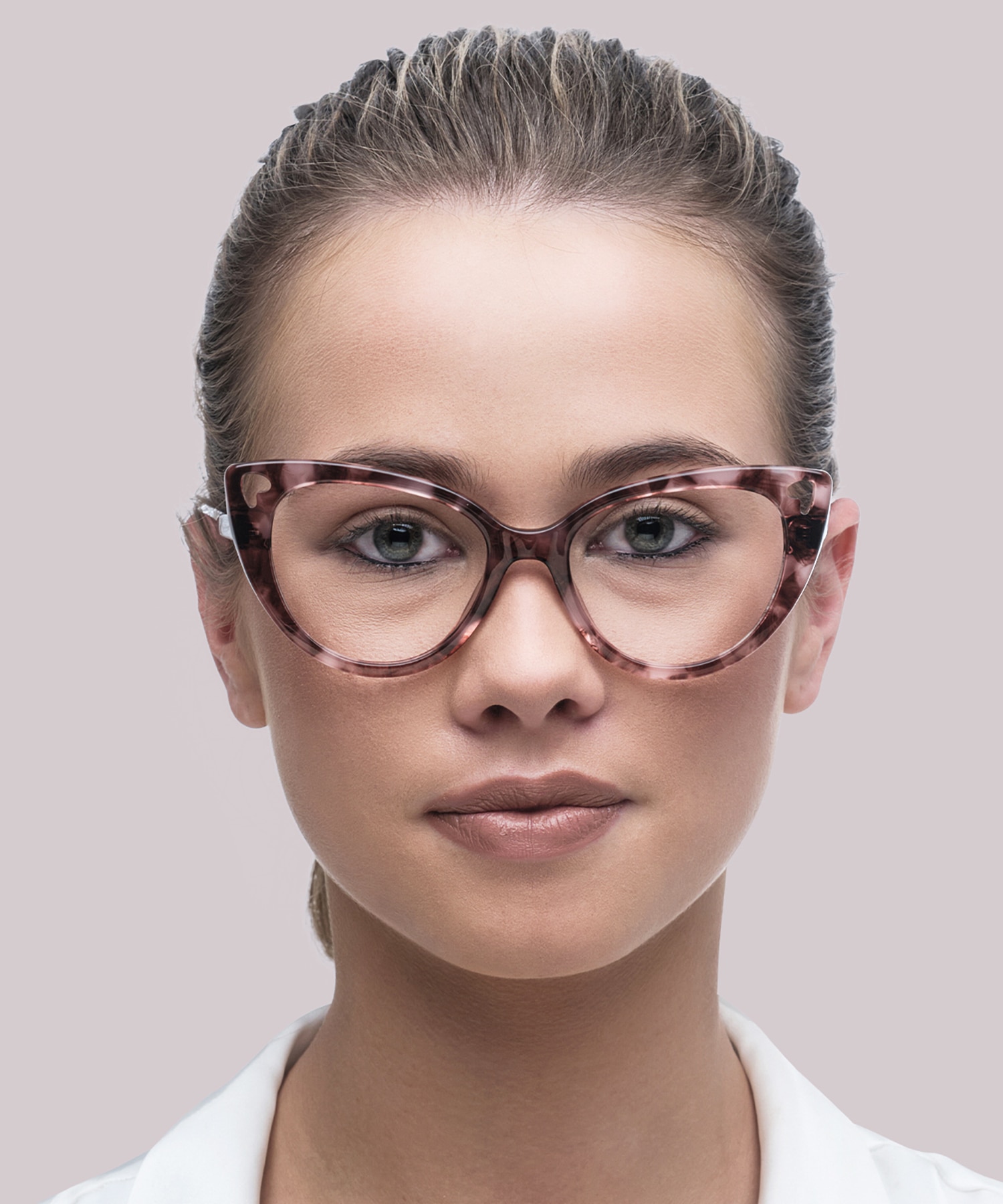 Holly Pink Havana AcetateEyeglass Frames for Women for Glasses Direct