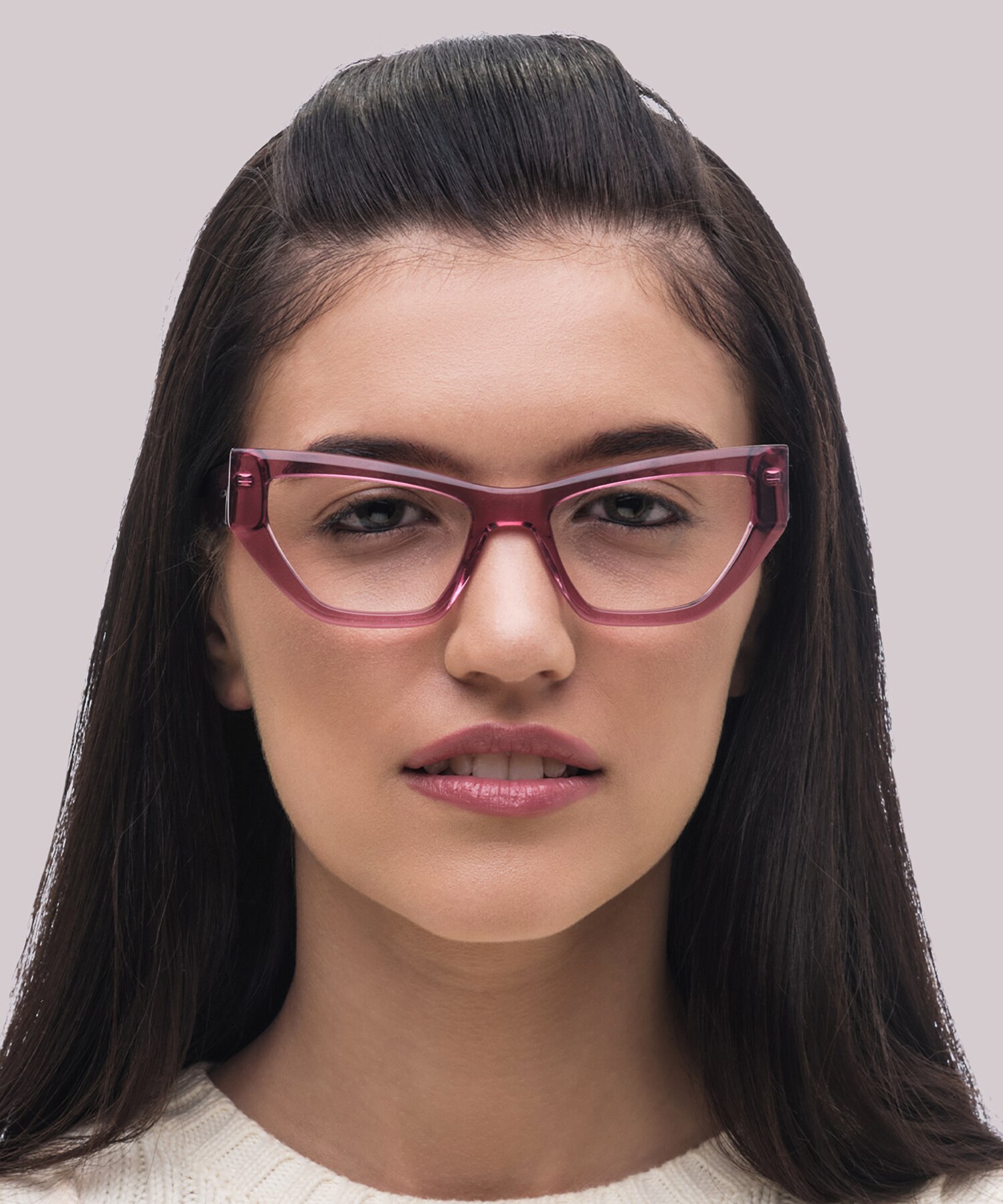 Harmony Crystal Purple AcetateEyeglass Frames for Women for Glasses Direct