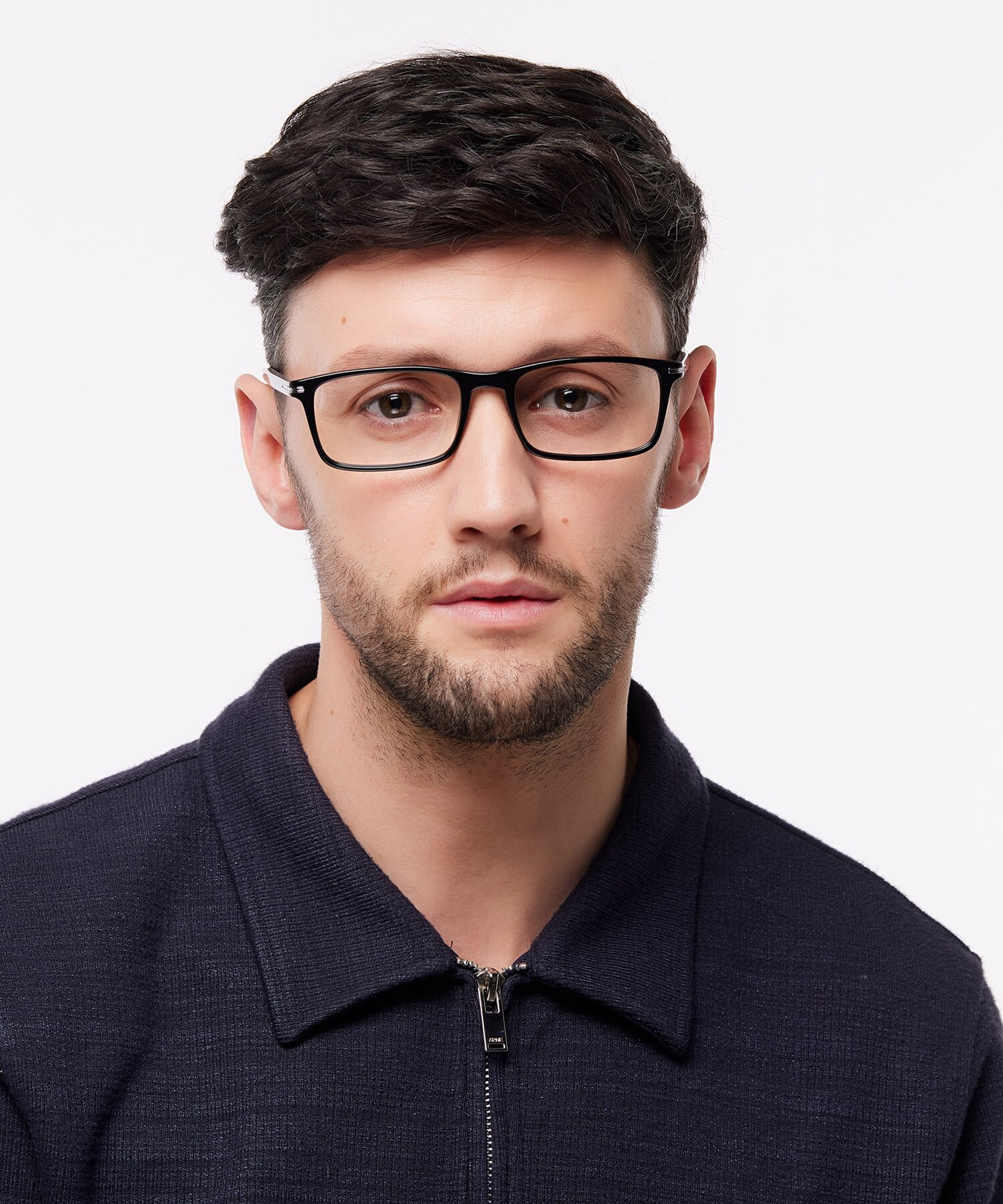 BOSS 1630 Black AcetateEyeglass Frames for Men for Glasses Direct